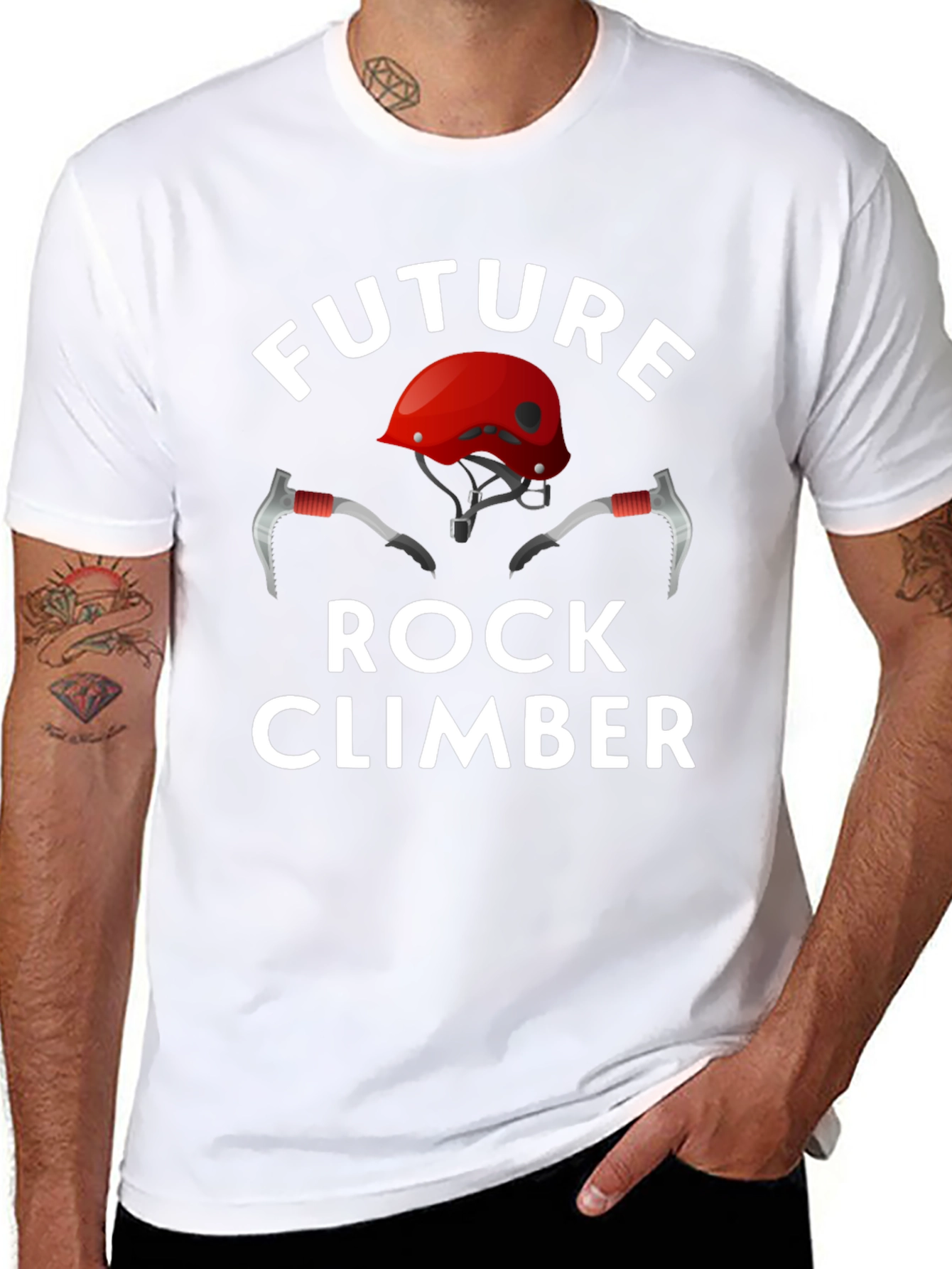 Future Rock Climber Graphic Tee