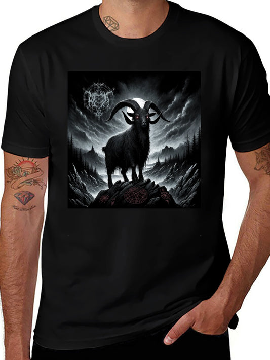 Black Goat T-Shirt - Occult Graphic Tee