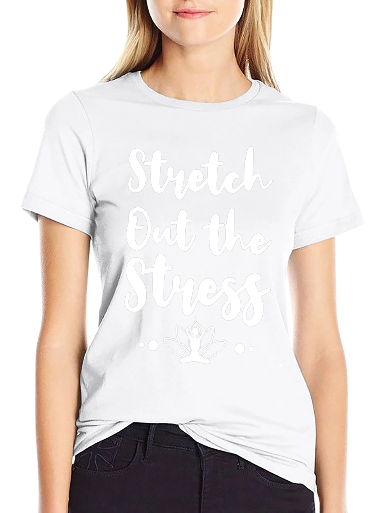 Stretch Out the Stress Graphic Tee