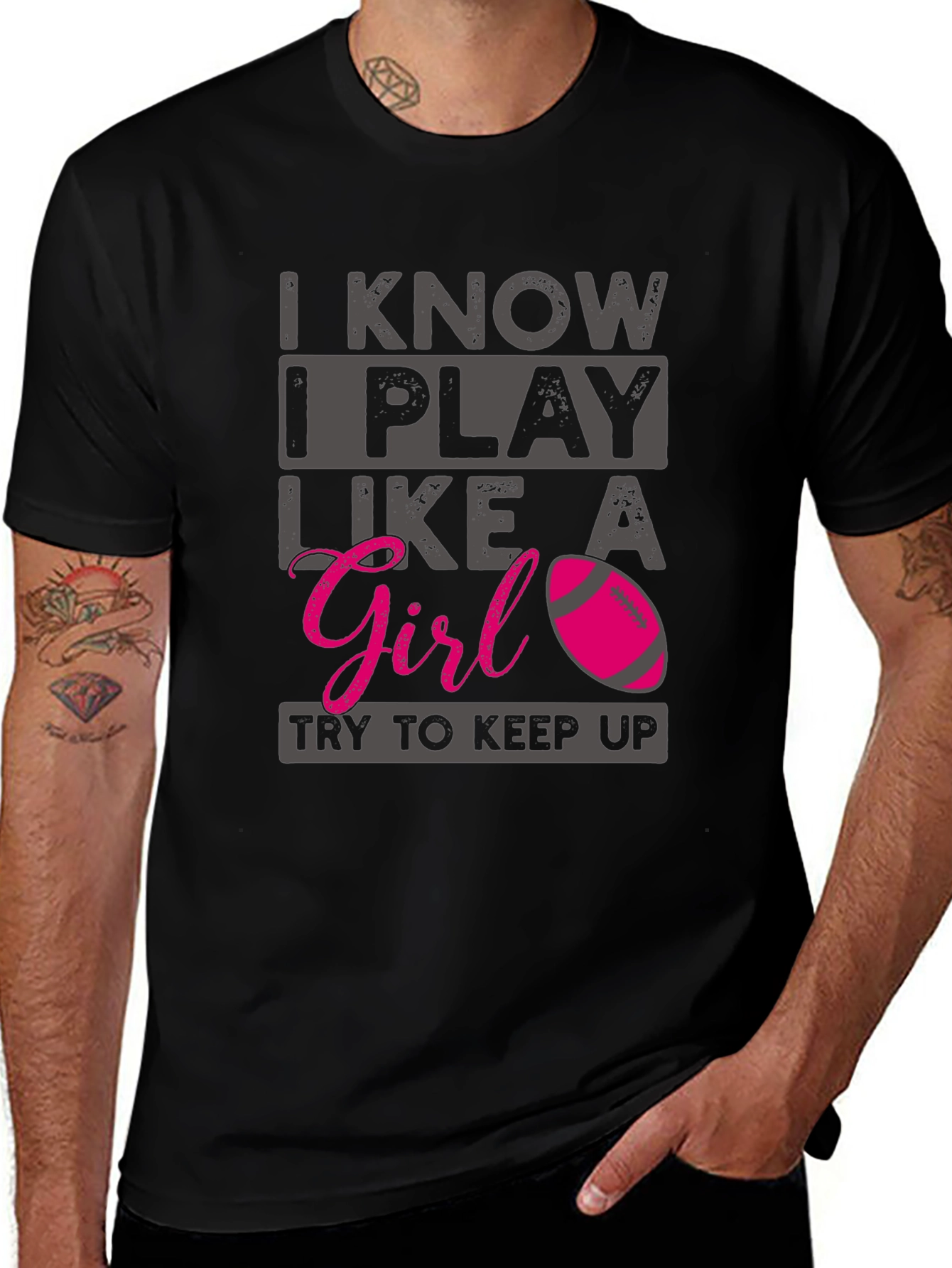 I Know I Play Like A Girl T-Shirt