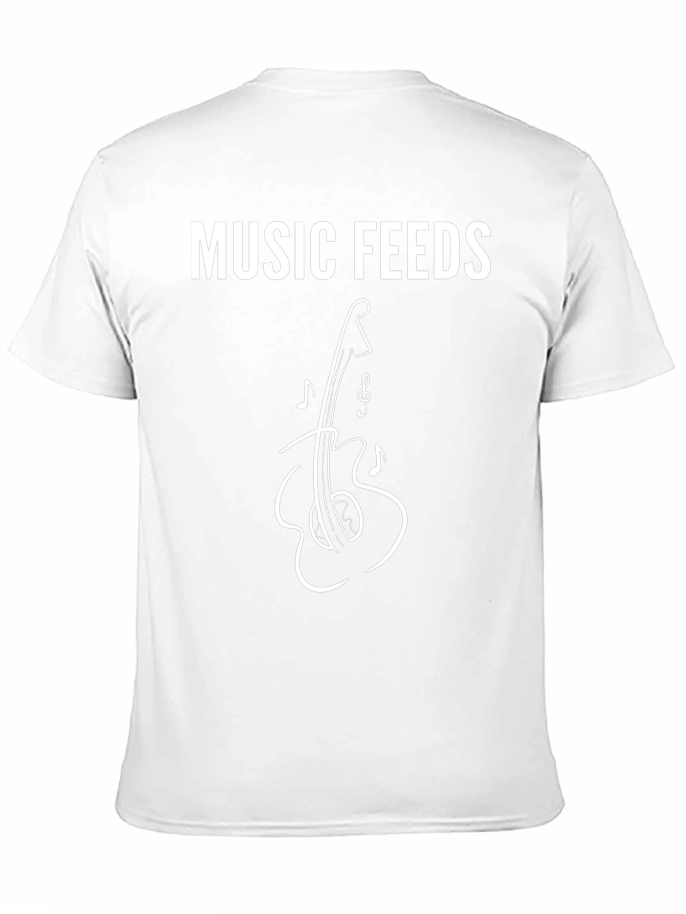 Music Feeds Soul T-Shirt Guitar Graphic Tee