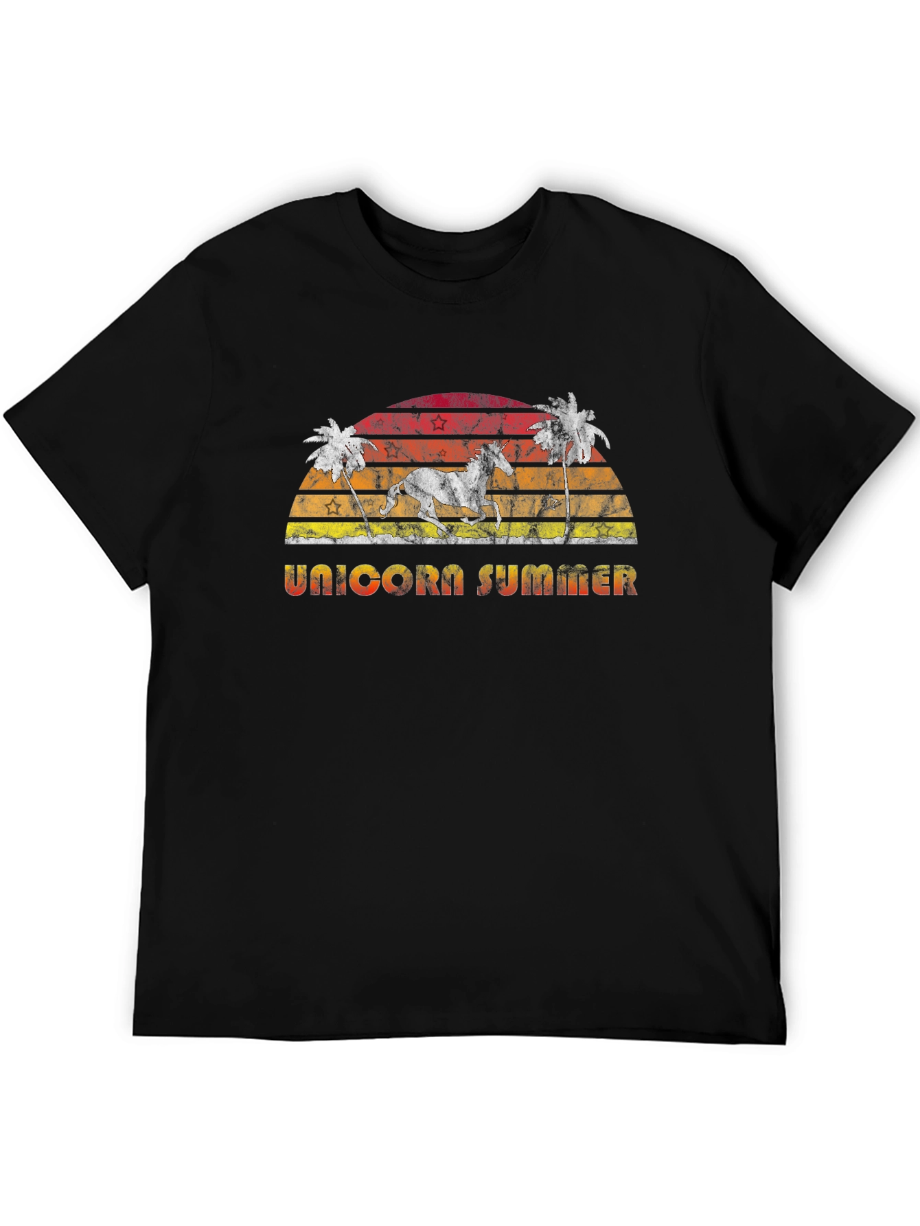 Unicorn Summer Graphic T-Shirt