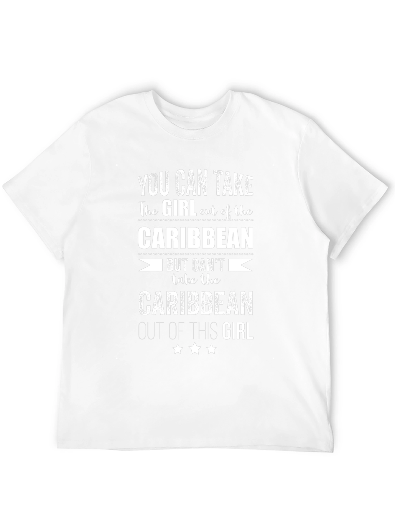 Caribbean Girl T-Shirt -  Funny Graphic Tee