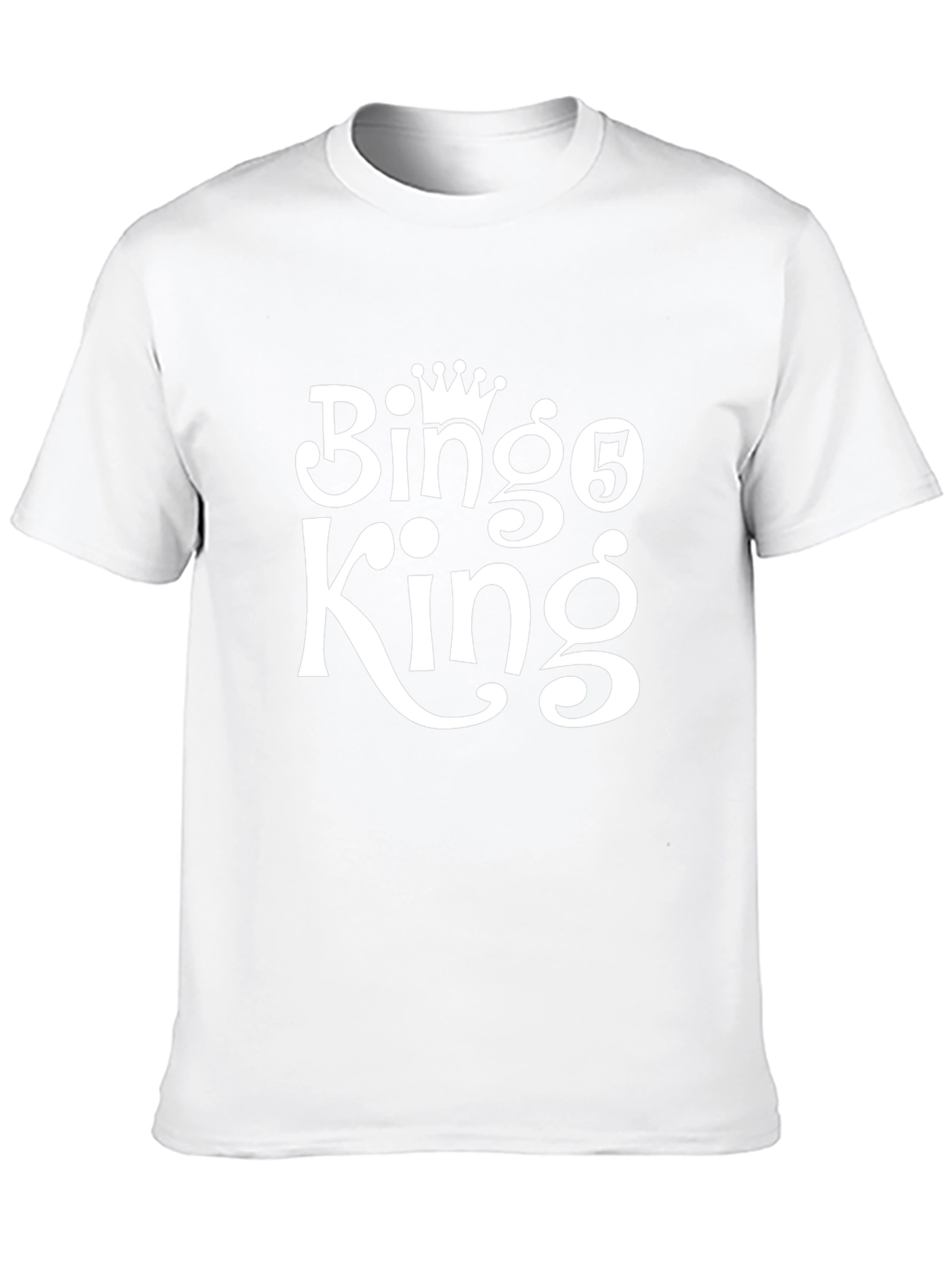 Bingo King Graphic T-Shirt - Fun Casual Wear