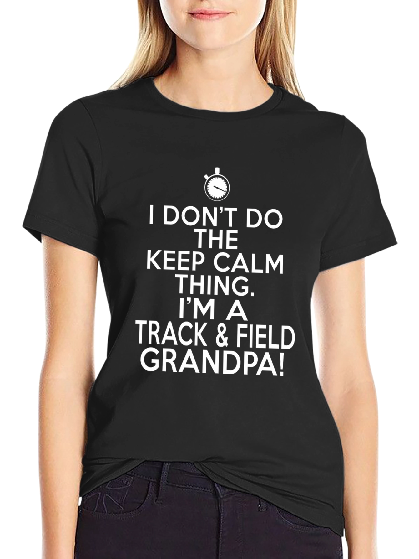 Track & Field Grandpa T-Shirt - Novelty Gift