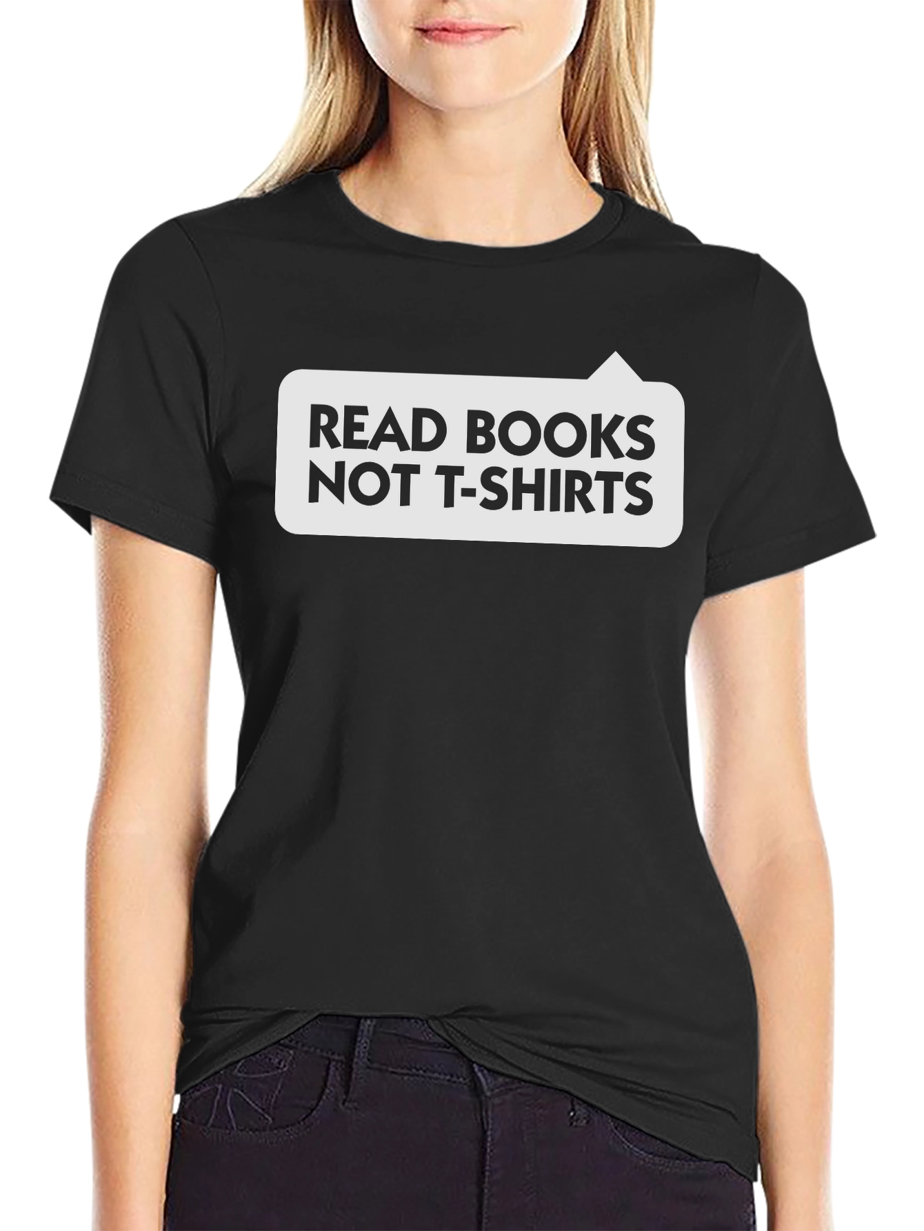 Read Books Not T-Shirts Graphic Tee