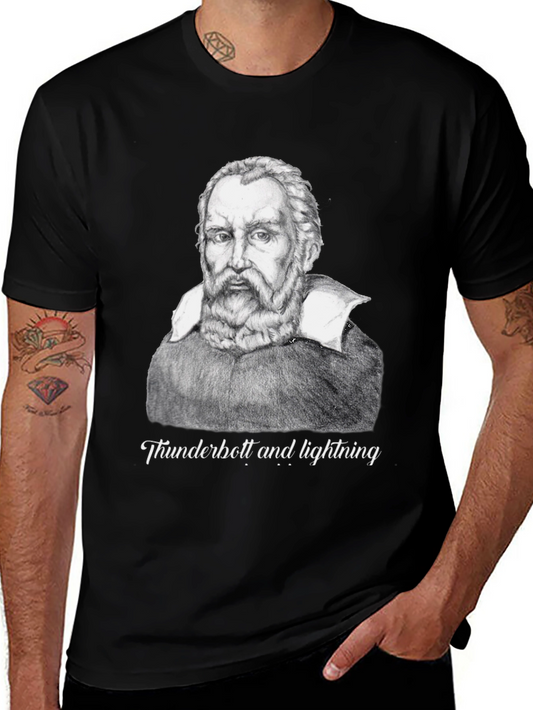 Galileo Thunderbolt and Lightning Graphic T-Shirt