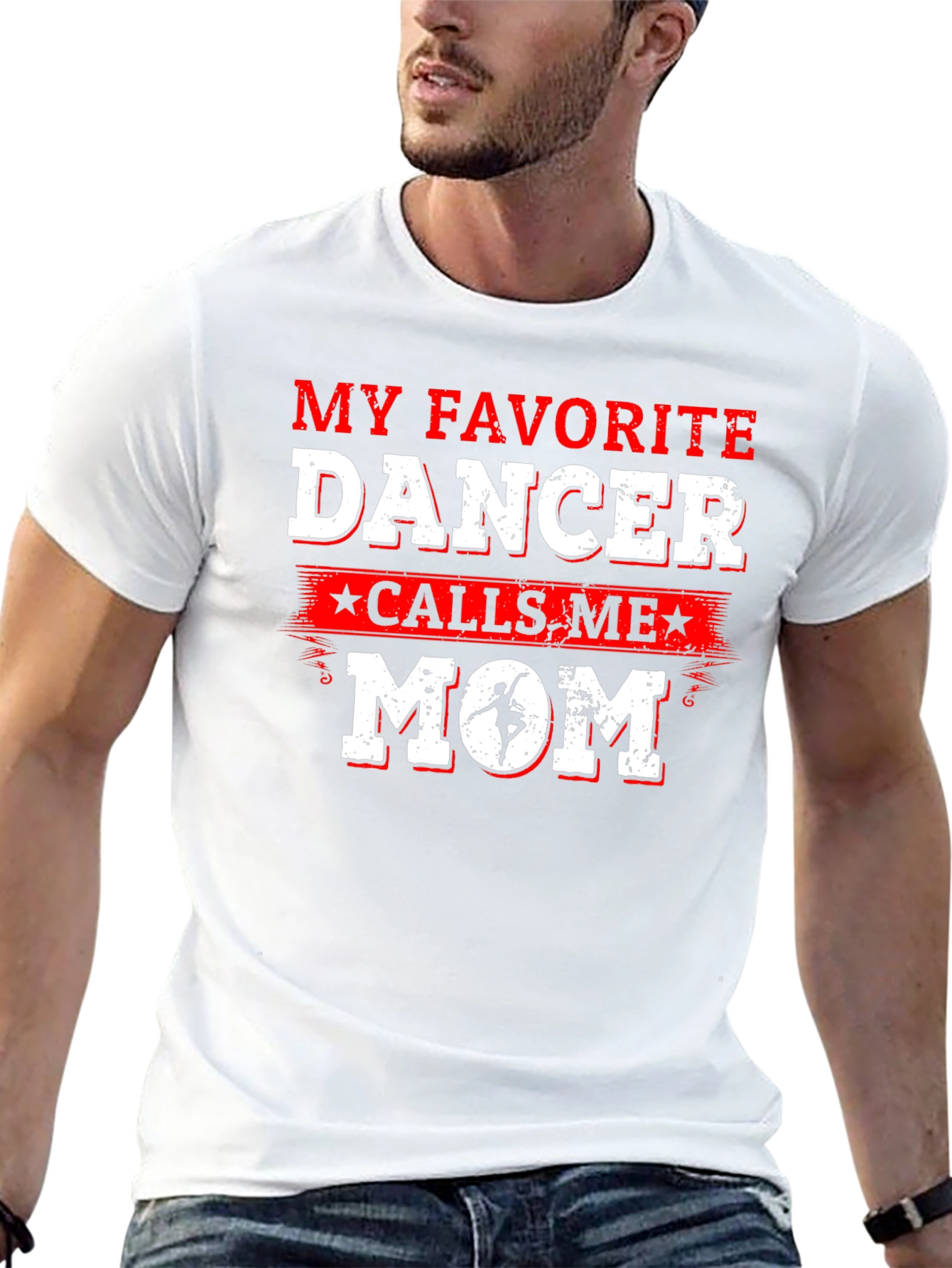 Favorite Dancer Mom T-Shirt - Dance Parent Gift