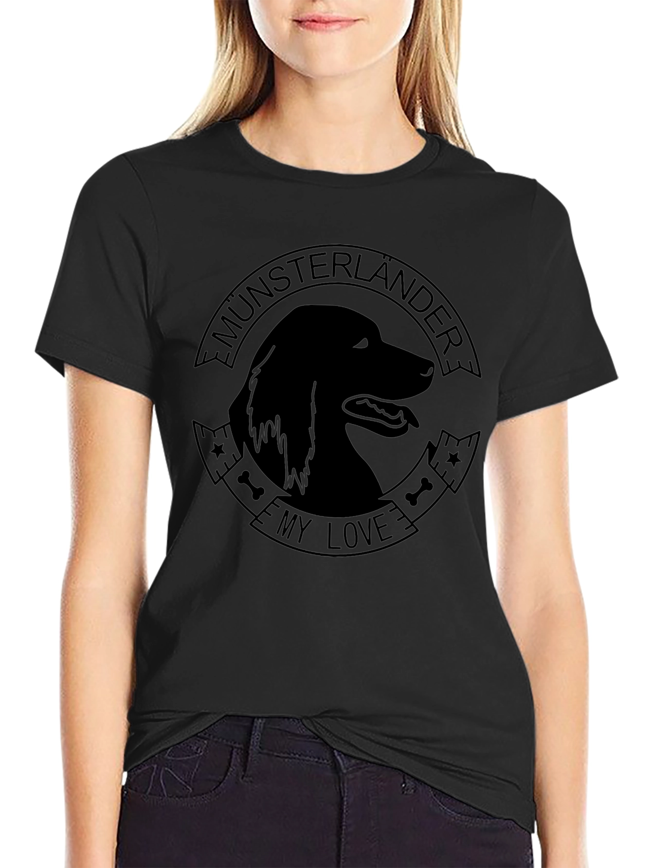 Munsterlander My Love Dog Breed T-Shirt