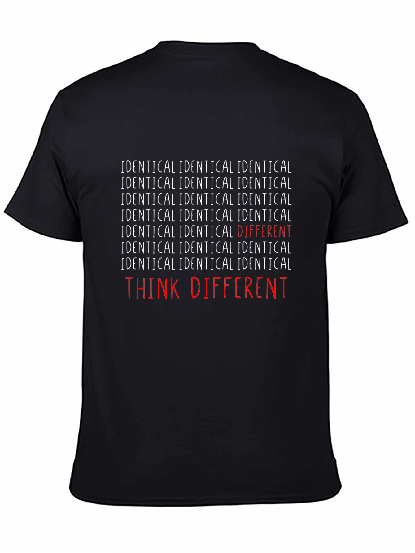 Think Different Crew Neck T-Shirt