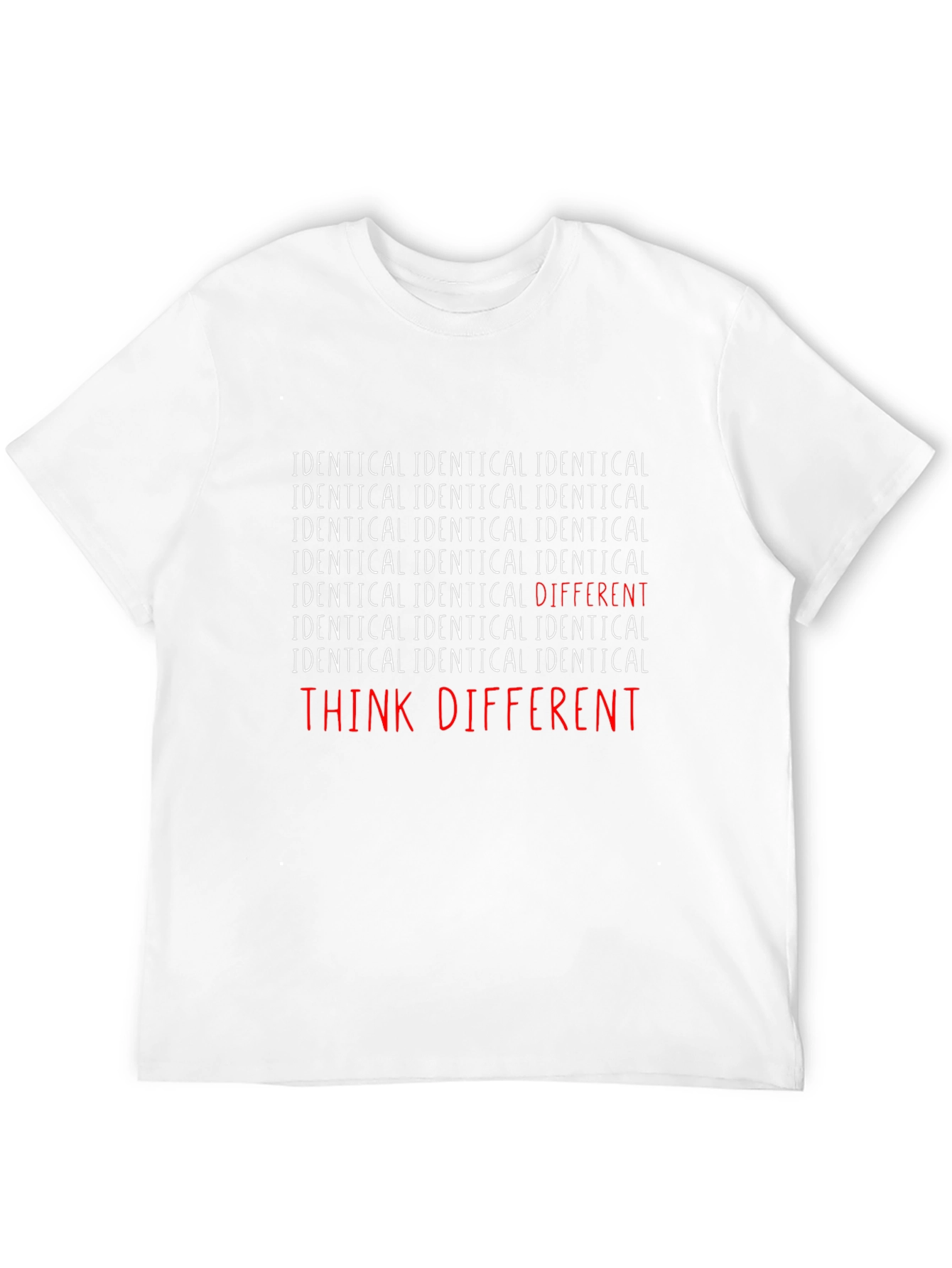 Think Different Crew Neck T-Shirt