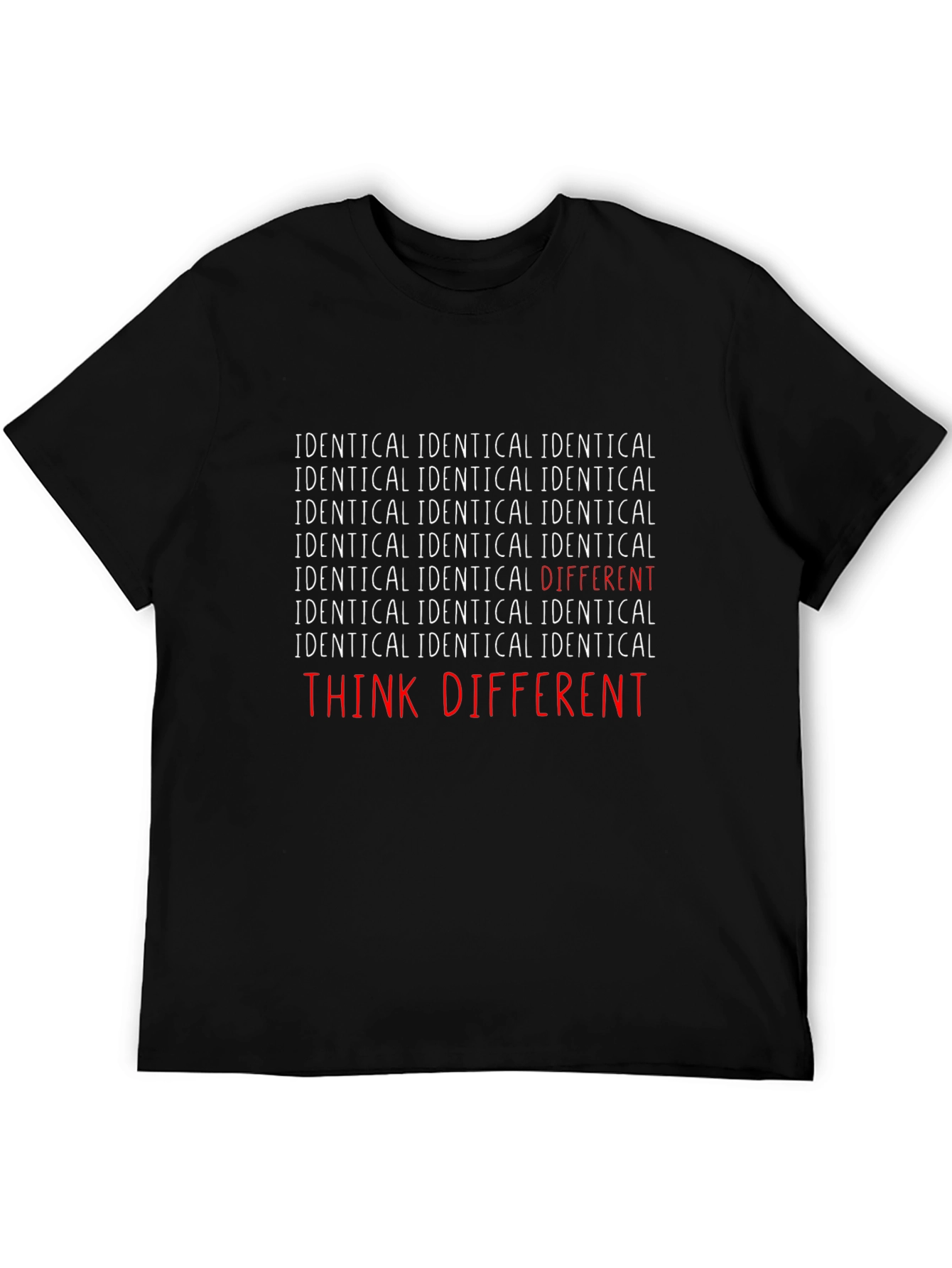 Think Different Crew Neck T-Shirt