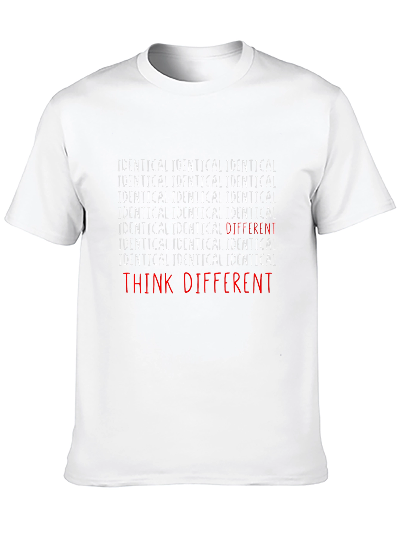 Think Different Crew Neck T-Shirt