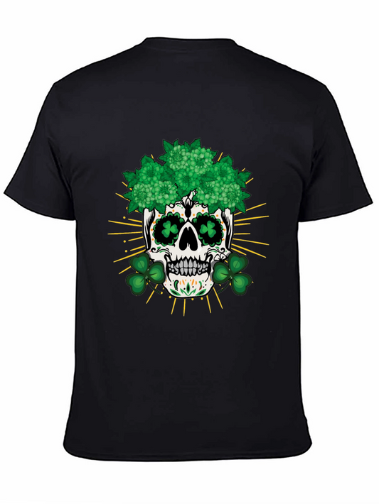 St. Patricks Day Skull Graphic Tee