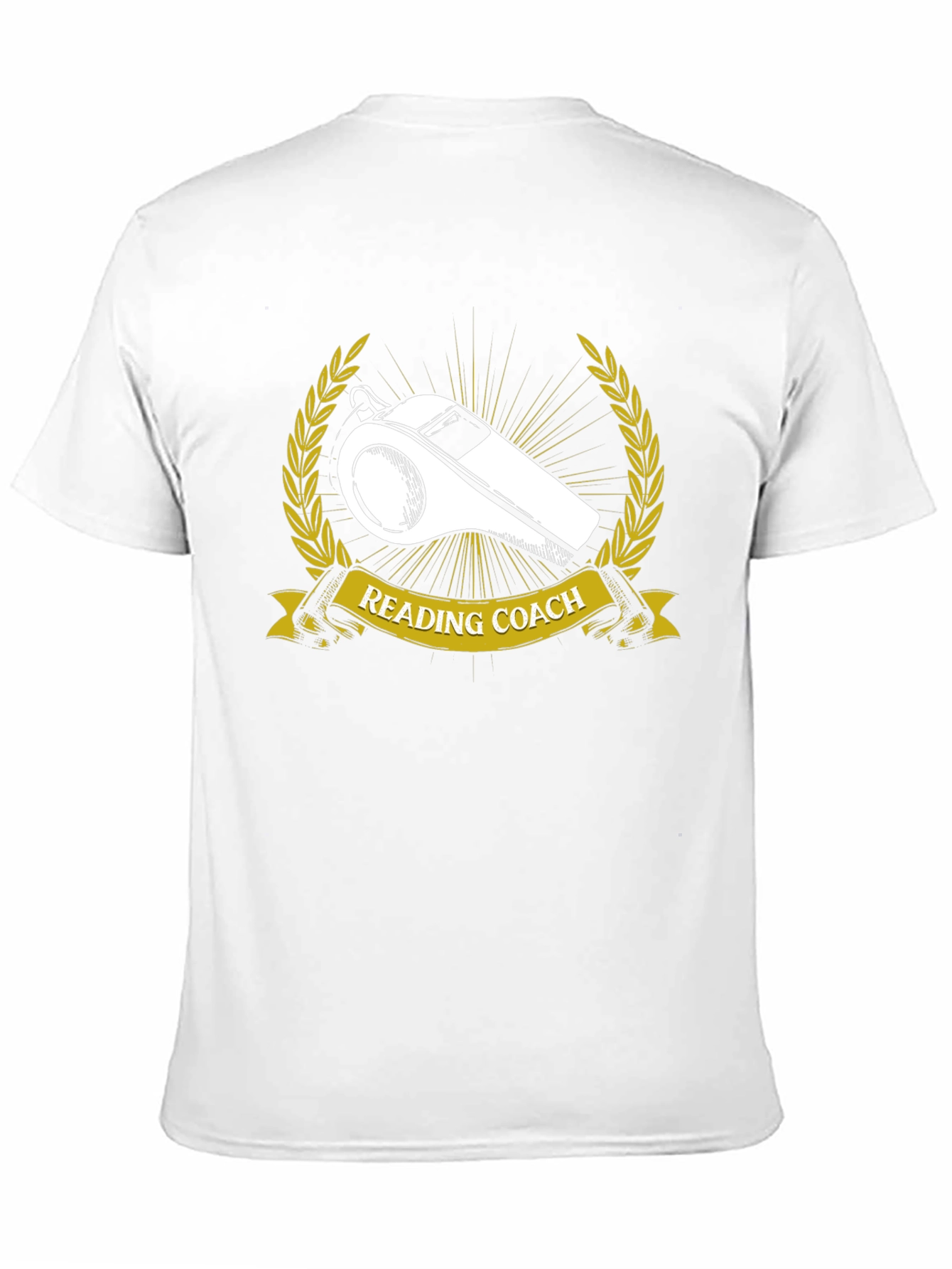 Reading Coach Whistle T-Shirt