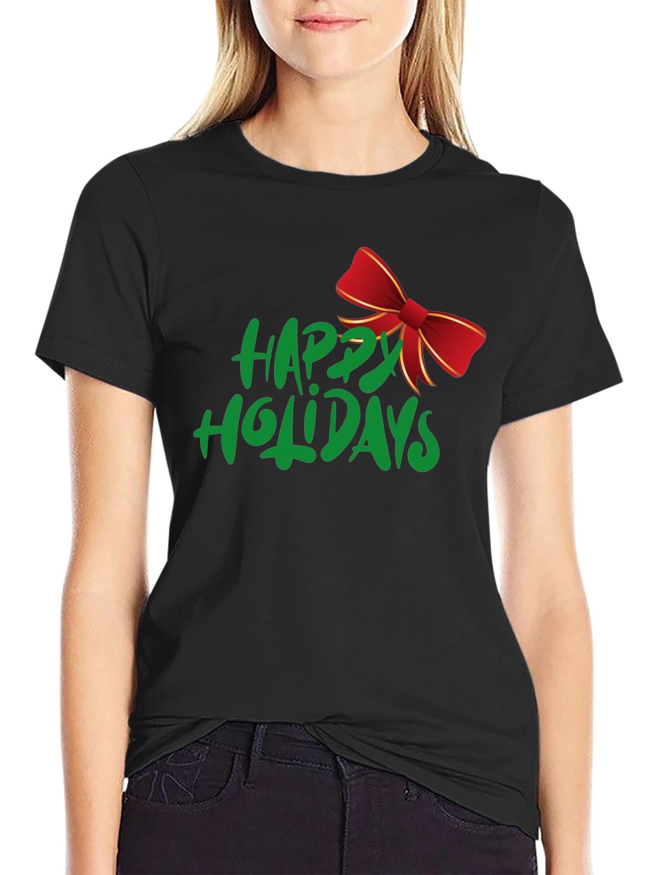 Festive Holiday Graphic Tee