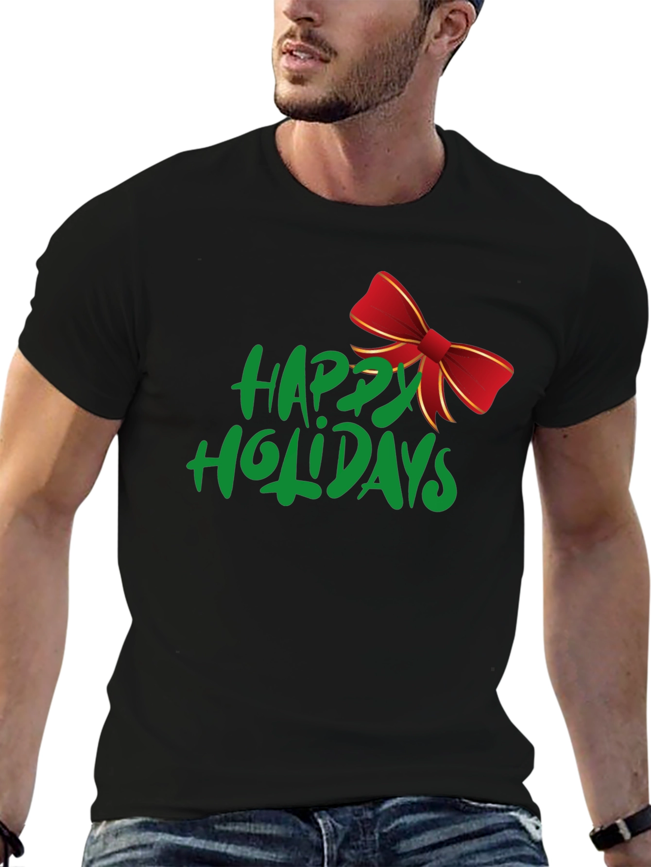 Festive Holiday Graphic Tee