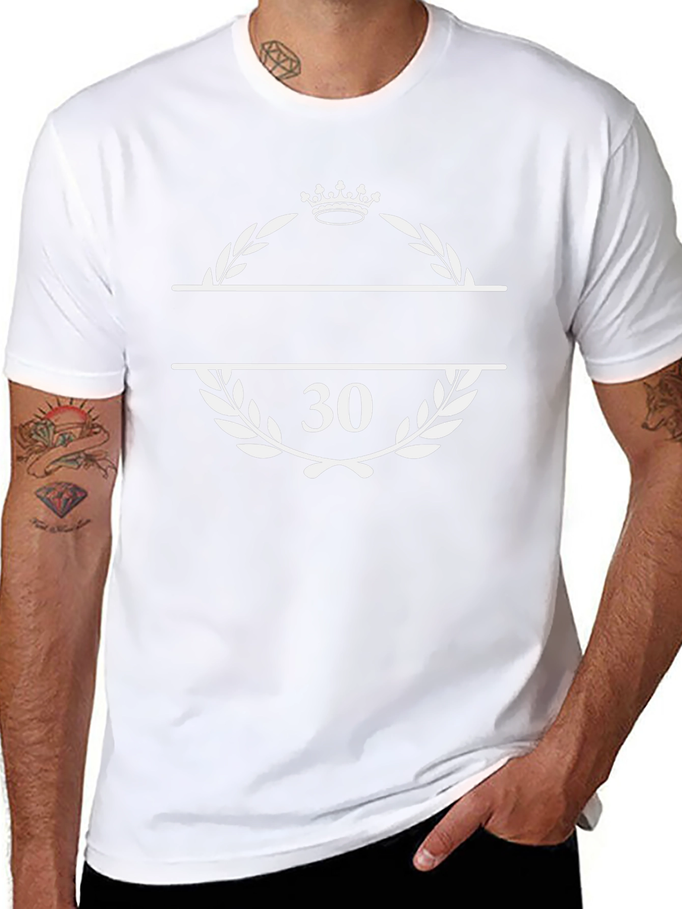 30th Birthday Crown Laurel T-Shirt