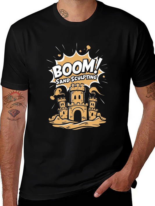 Boom! Sand Sculpting Tee - Graphic T-Shirt