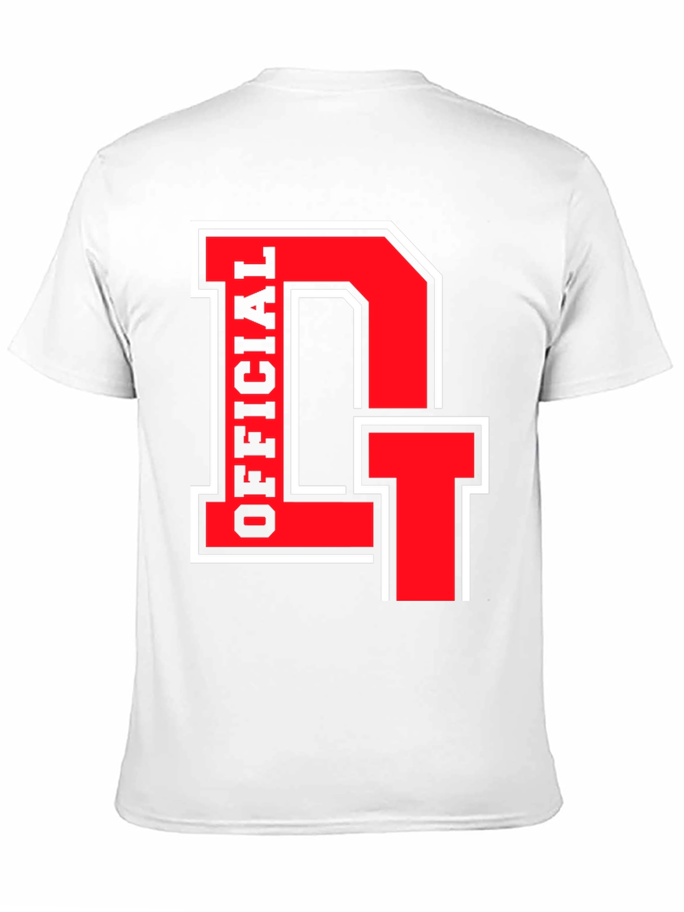 Official DT Black T-Shirt - Bold Red Design