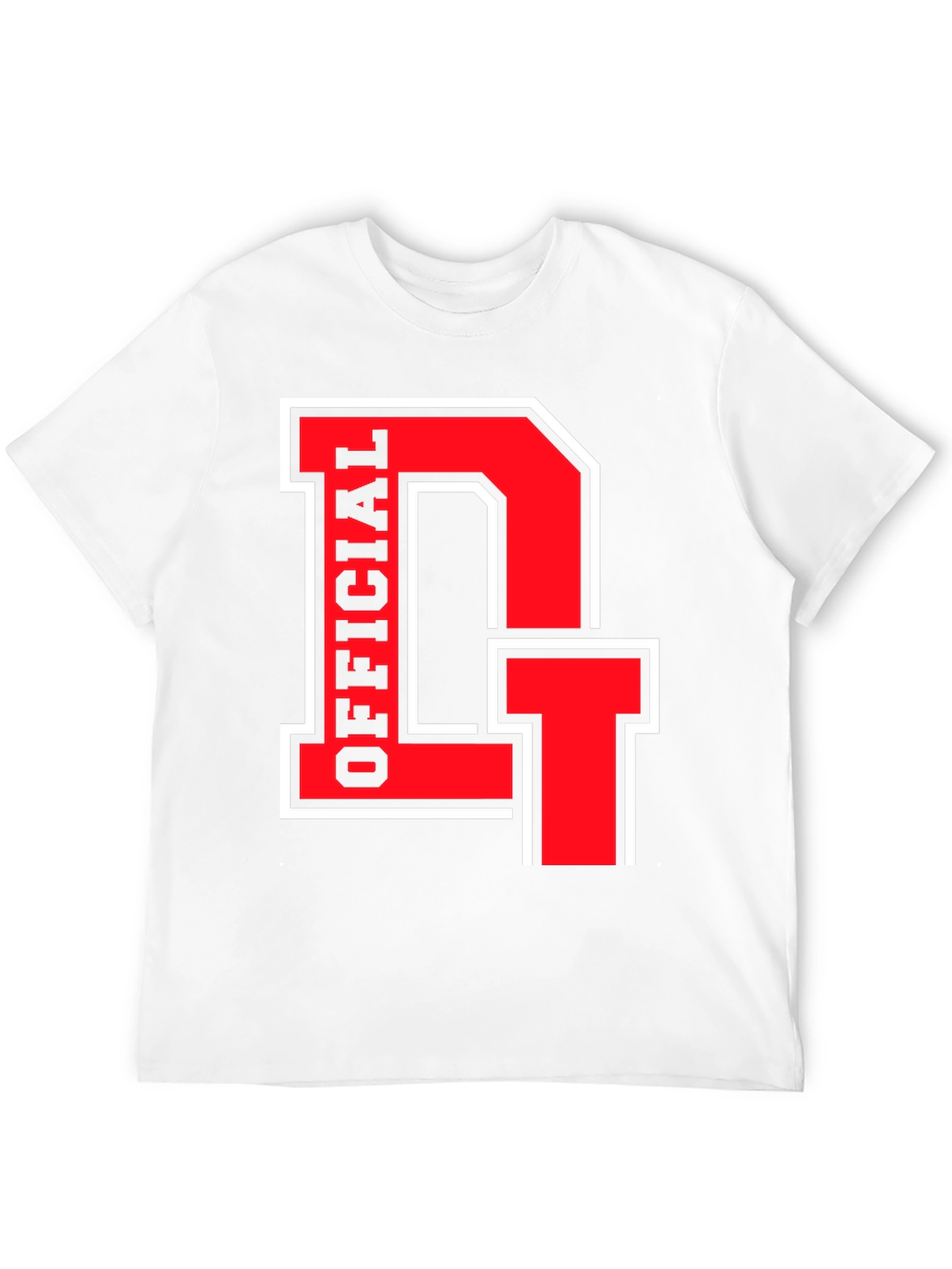 Official DT Black T-Shirt - Bold Red Design