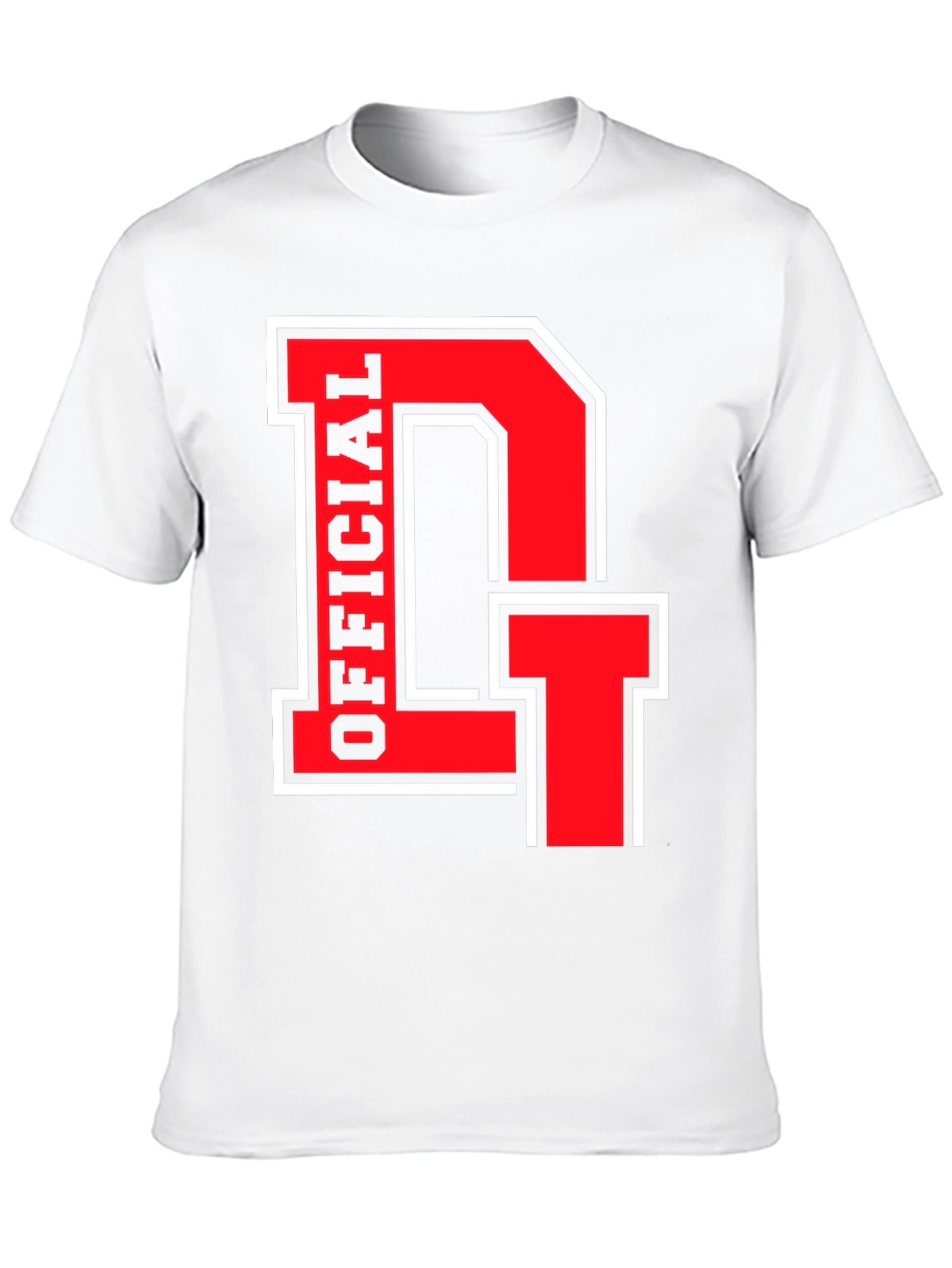 Official DT Black T-Shirt - Bold Red Design