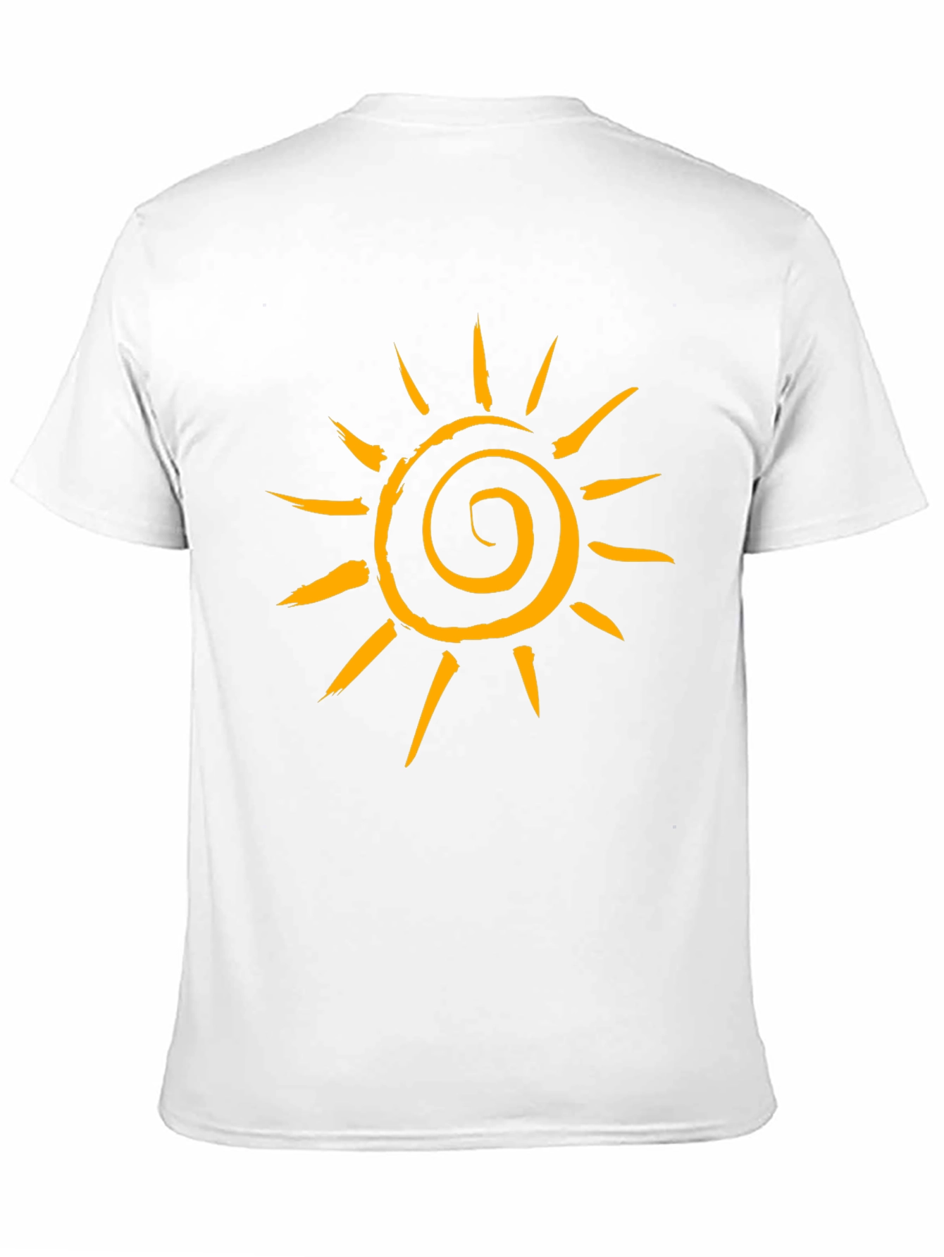 Sun Graphic T-Shirt - Black Cotton Tee