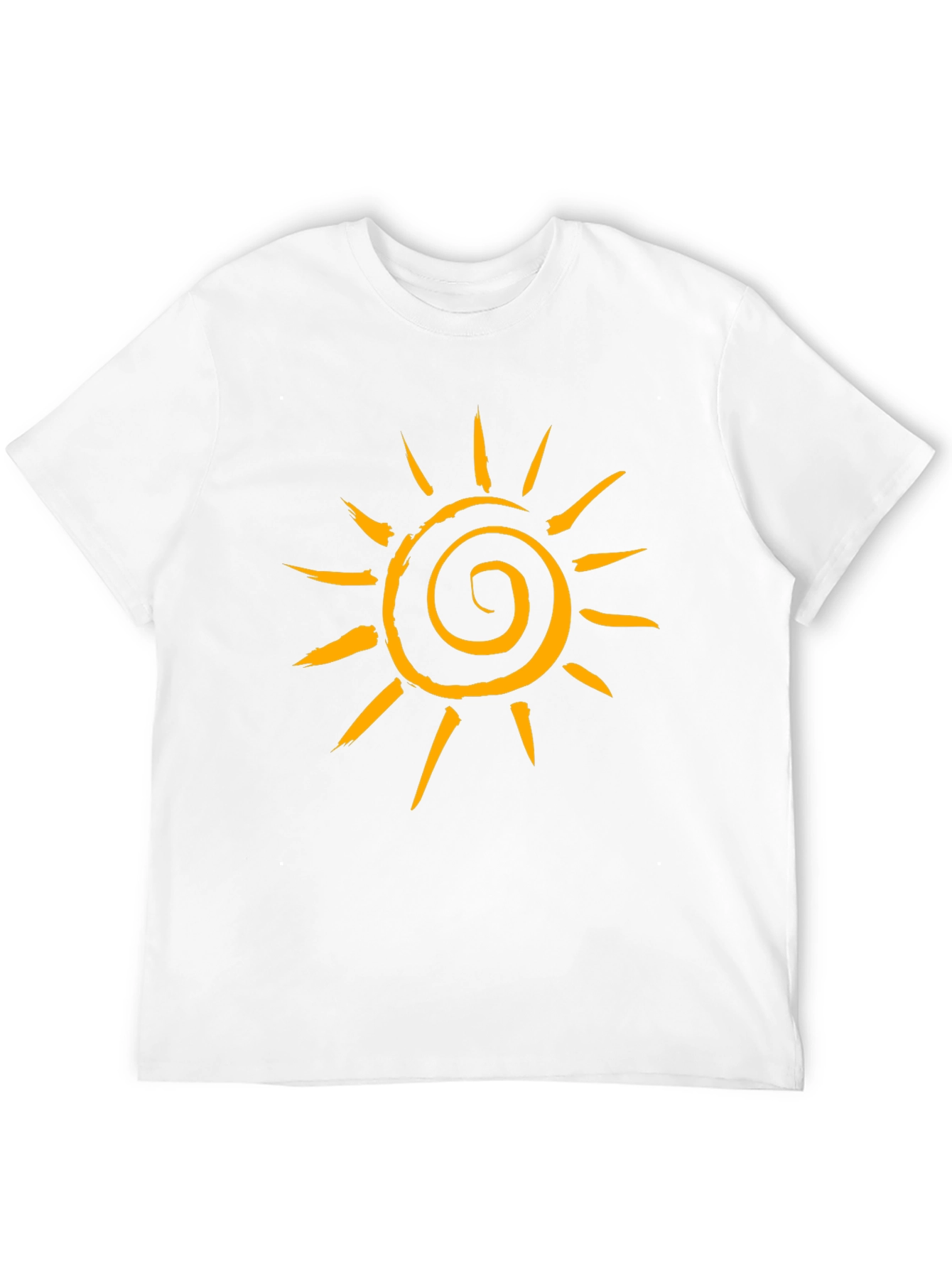Sun Graphic T-Shirt - Black Cotton Tee
