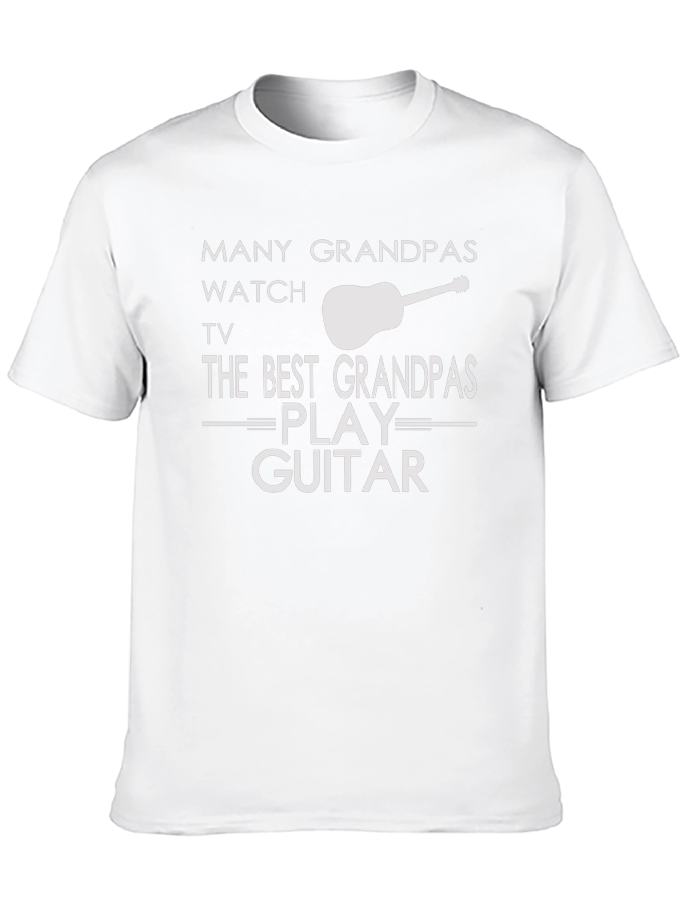 Best Grandpas Play Guitar T-Shirt