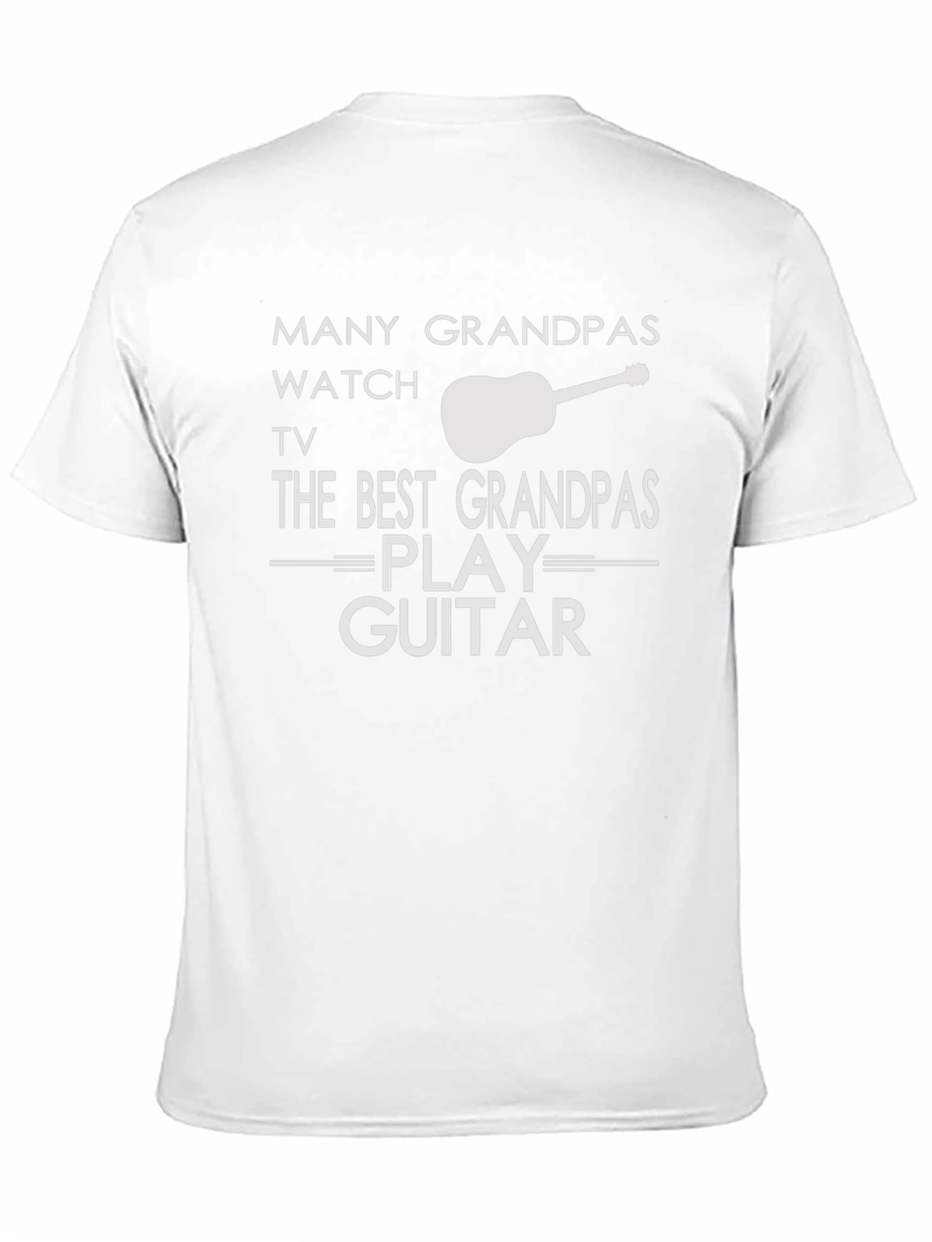 Best Grandpas Play Guitar T-Shirt