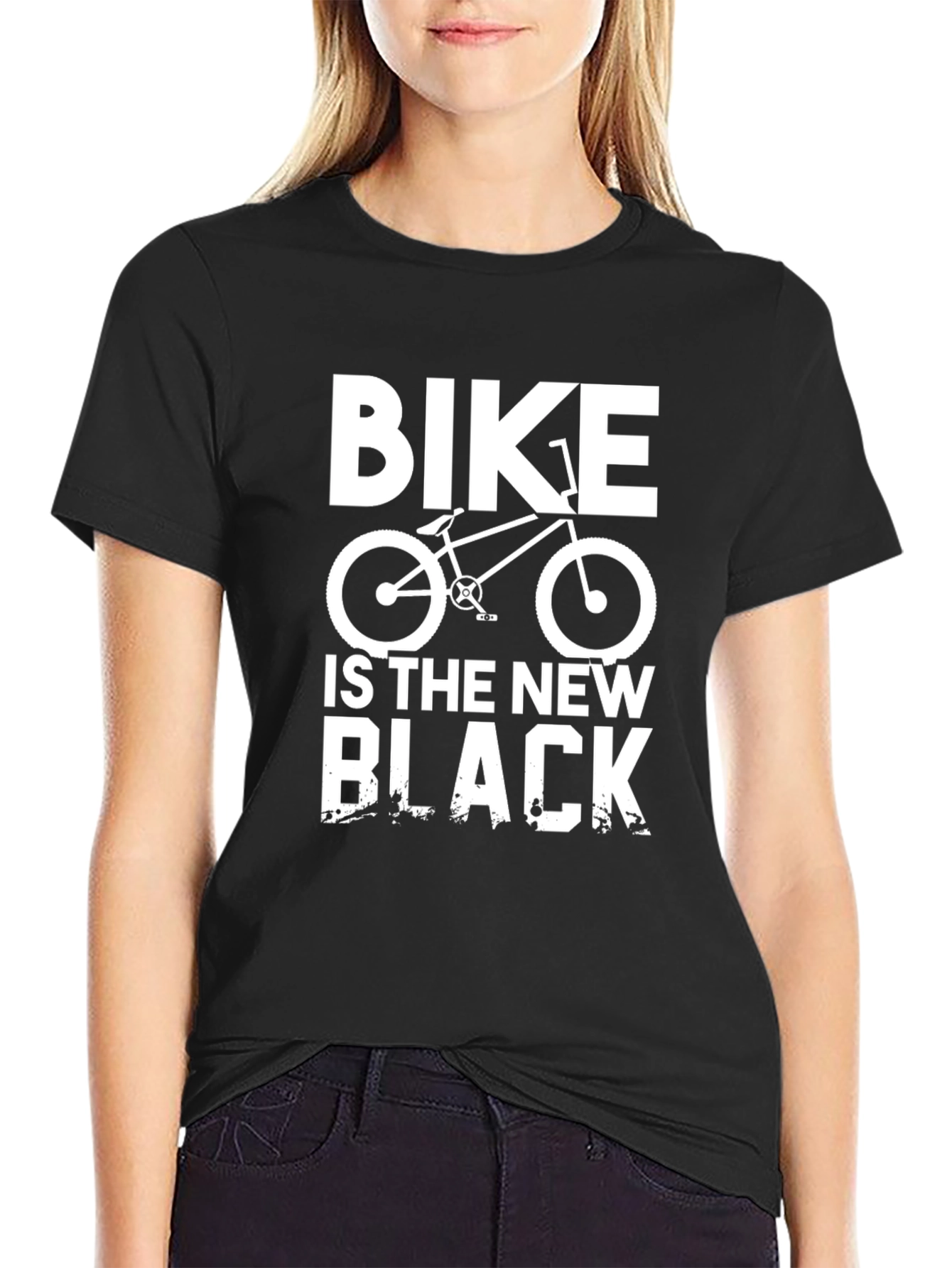 Bike Is The New Black Graphic T-Shirt