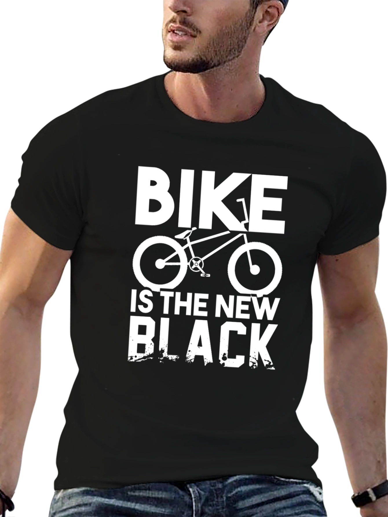 Bike Is The New Black Graphic T-Shirt