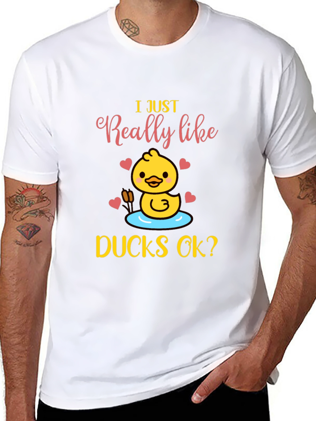 I Just Really Like Ducks OK? T-Shirt