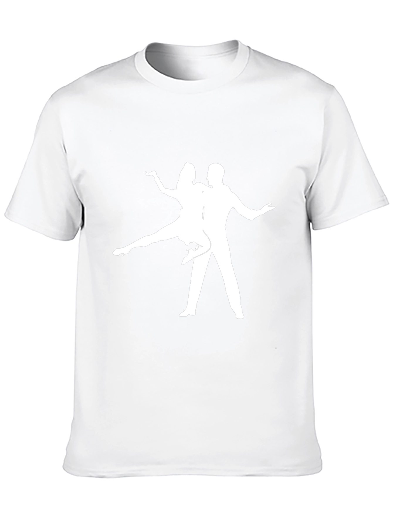 Dancing Couple Graphic T-Shirt - Black