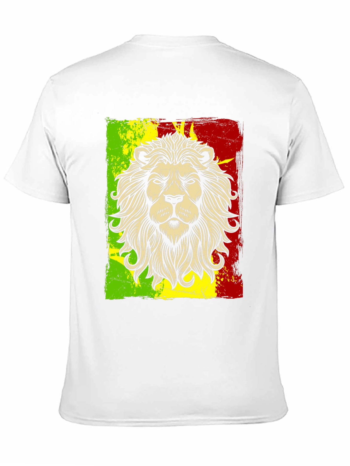 Rasta Lion Graphic T-Shirt - Reggae Style