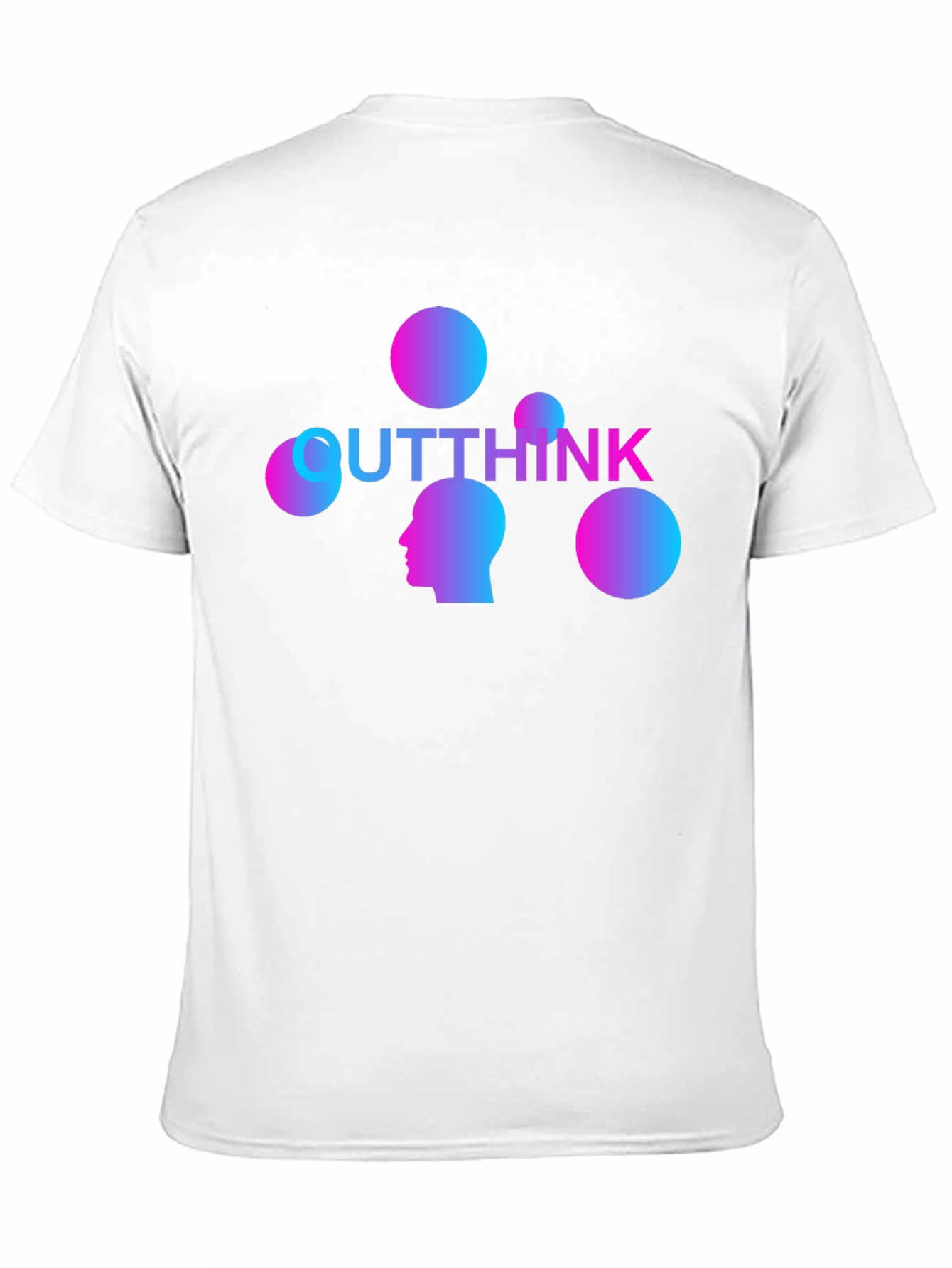 Outthink Graphic Tee - Gradient Design