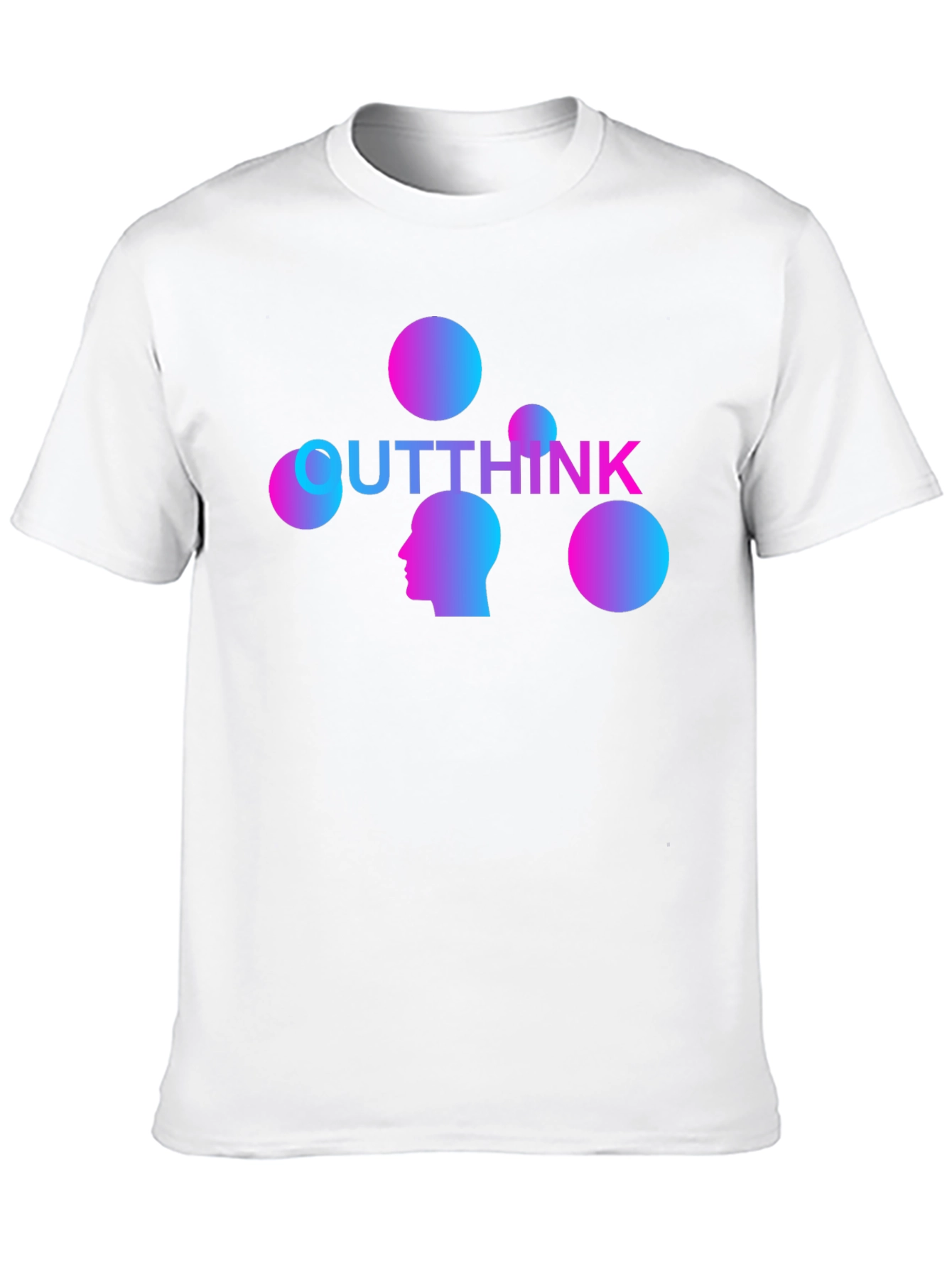 Outthink Graphic Tee - Gradient Design