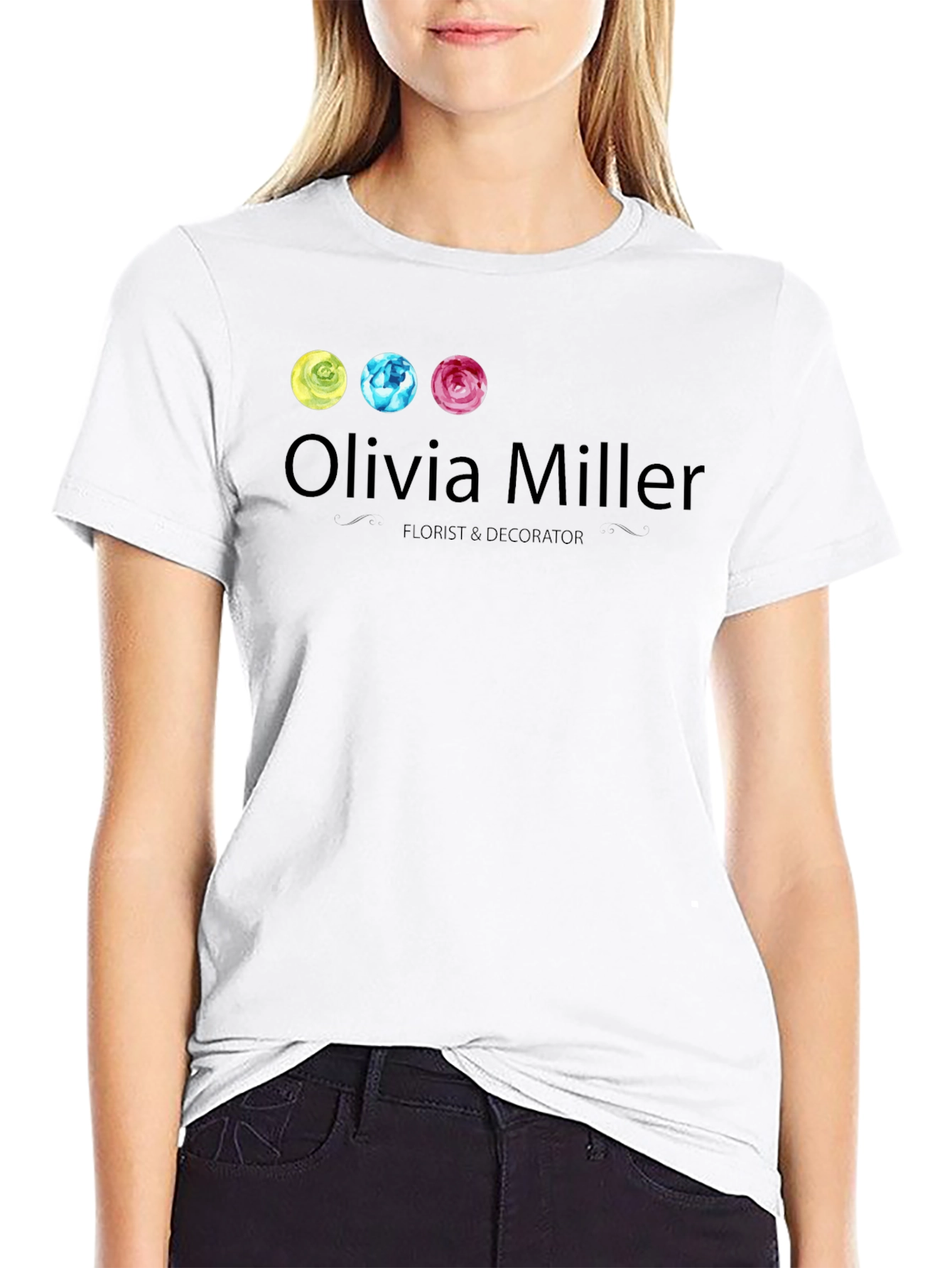 Olivia Miller Florist T-Shirt