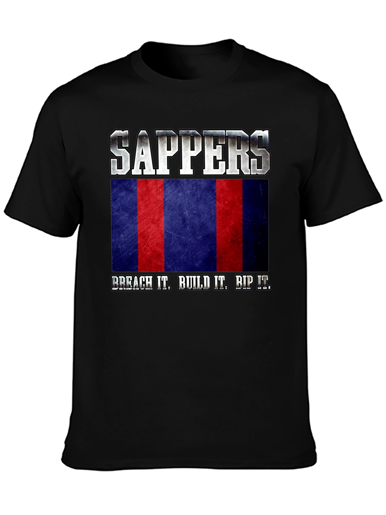 Sappers Military T-Shirt - Breach Build Bip