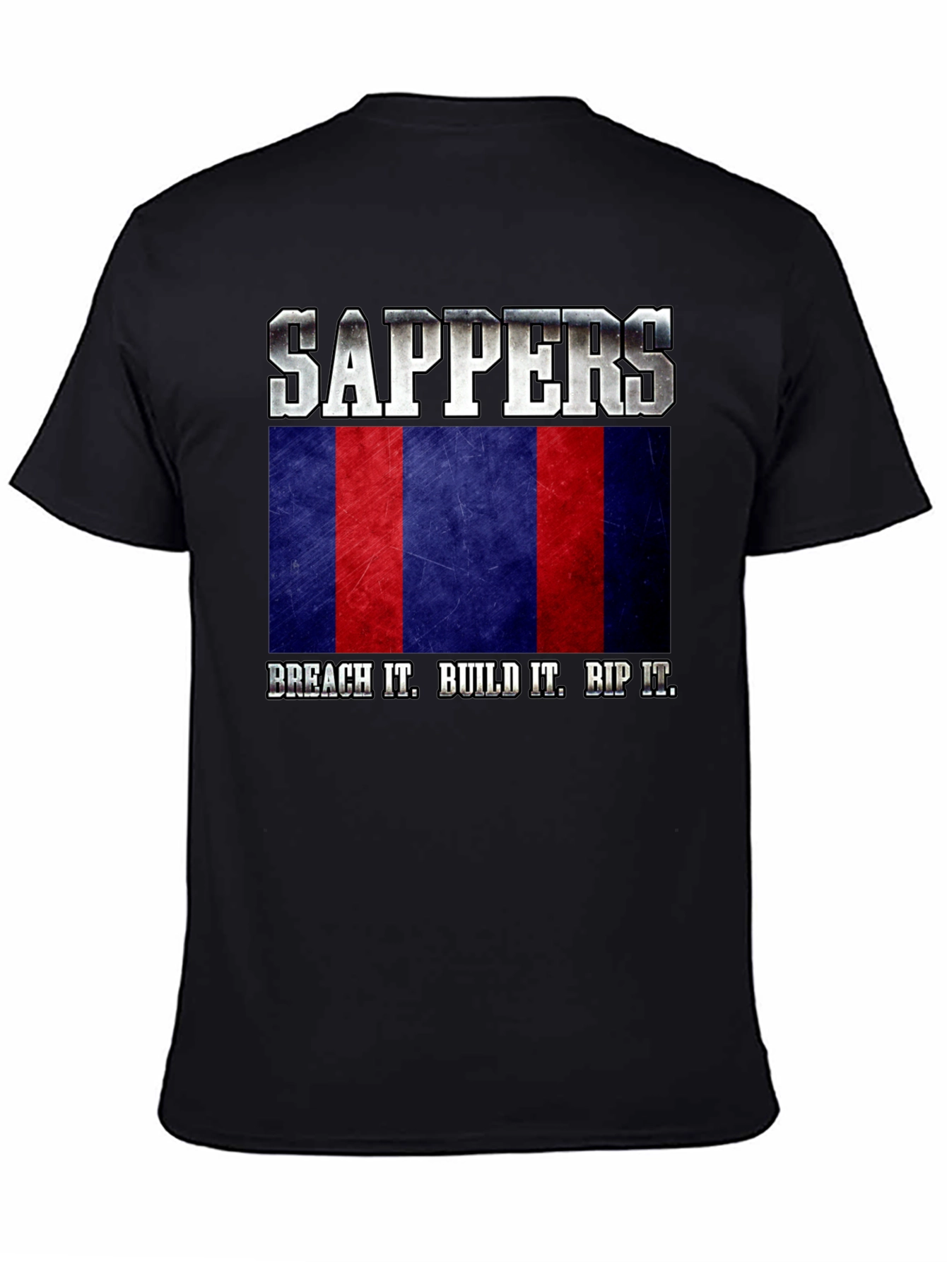 Sappers Military T-Shirt - Breach Build Bip