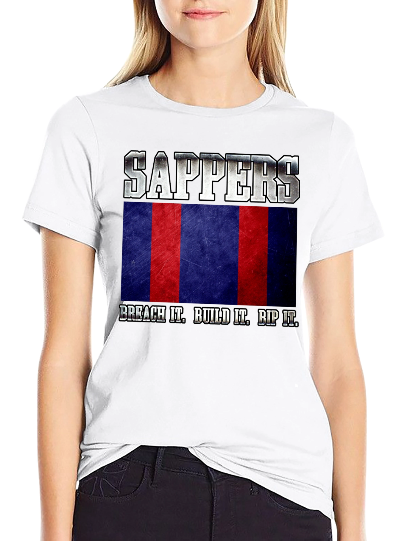 Sappers Military T-Shirt - Breach Build Bip