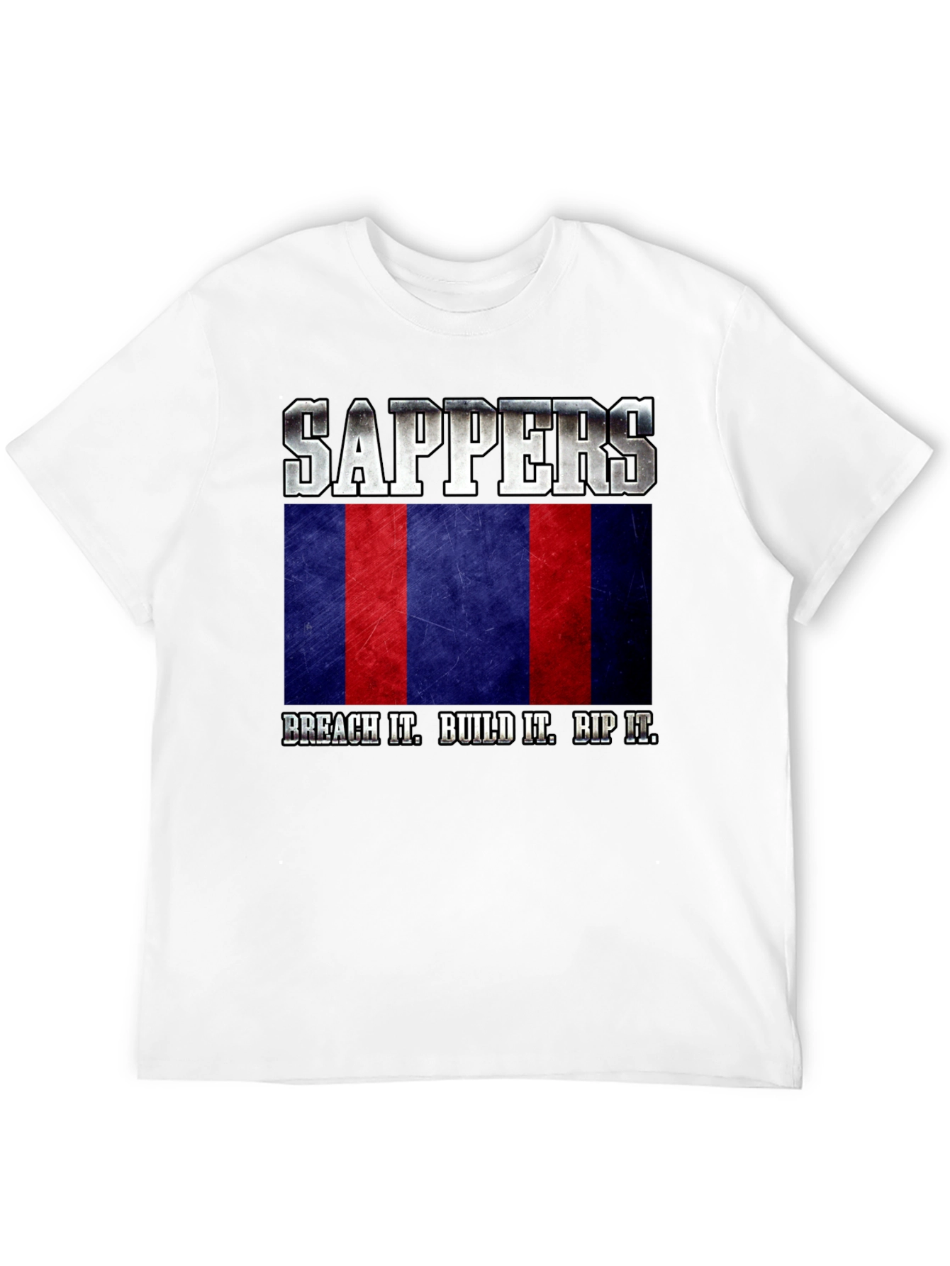 Sappers Military T-Shirt - Breach Build Bip