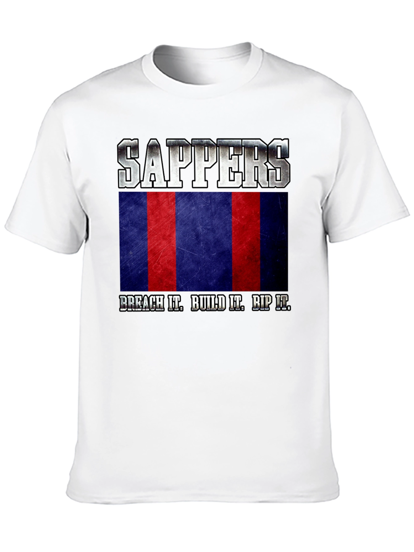 Sappers Military T-Shirt - Breach Build Bip