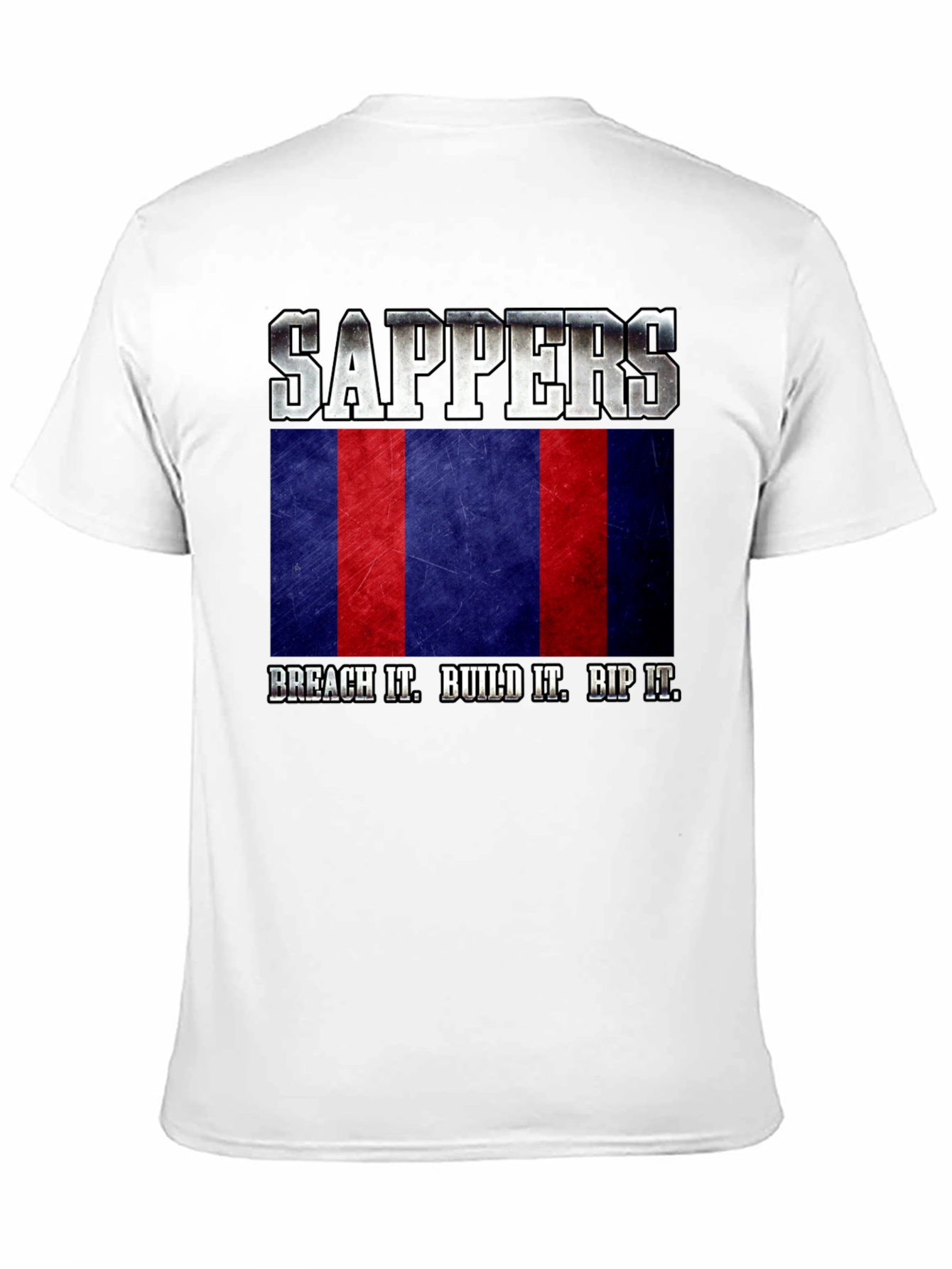 Sappers Military T-Shirt - Breach Build Bip