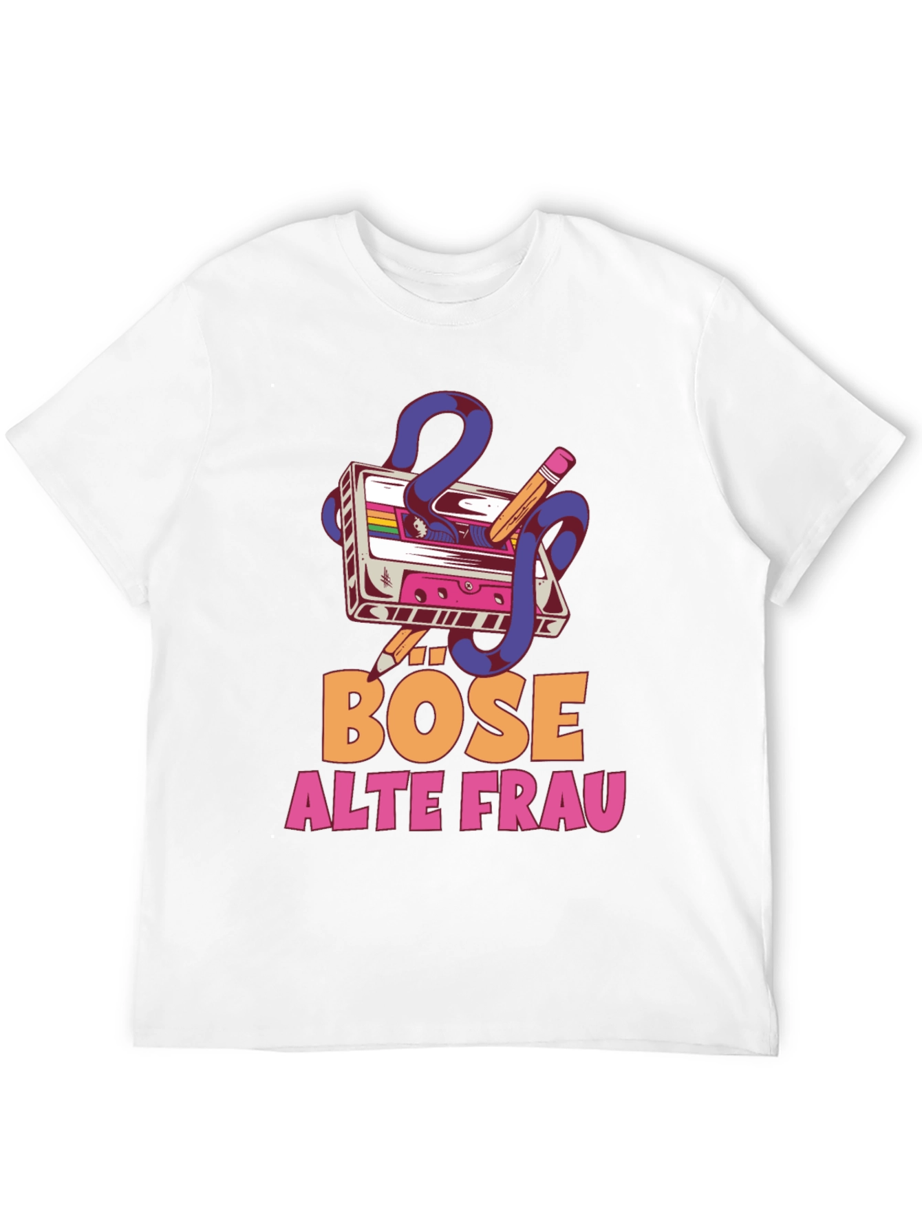 Bose Alte Frau Graphic T-Shirt