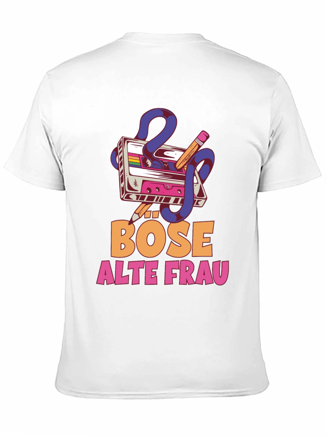 Bose Alte Frau Graphic T-Shirt