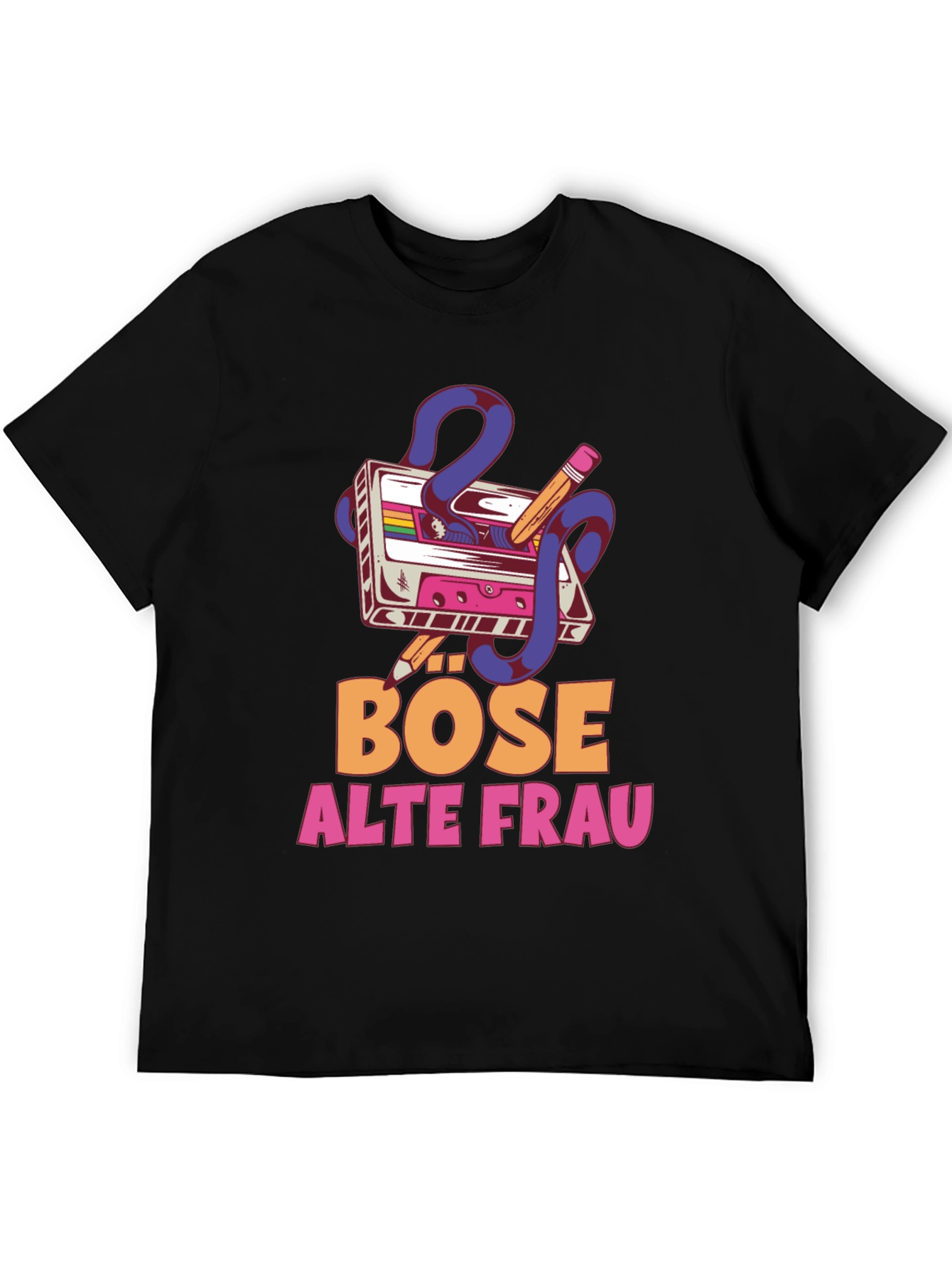Bose Alte Frau Graphic T-Shirt
