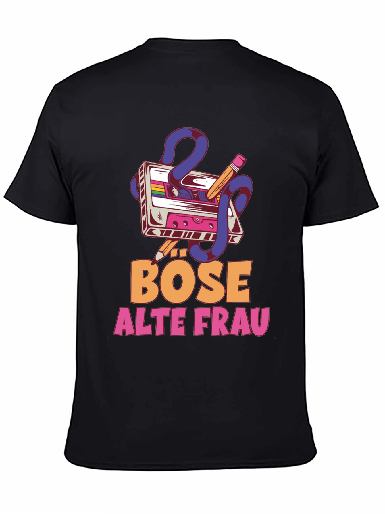 Bose Alte Frau Graphic T-Shirt