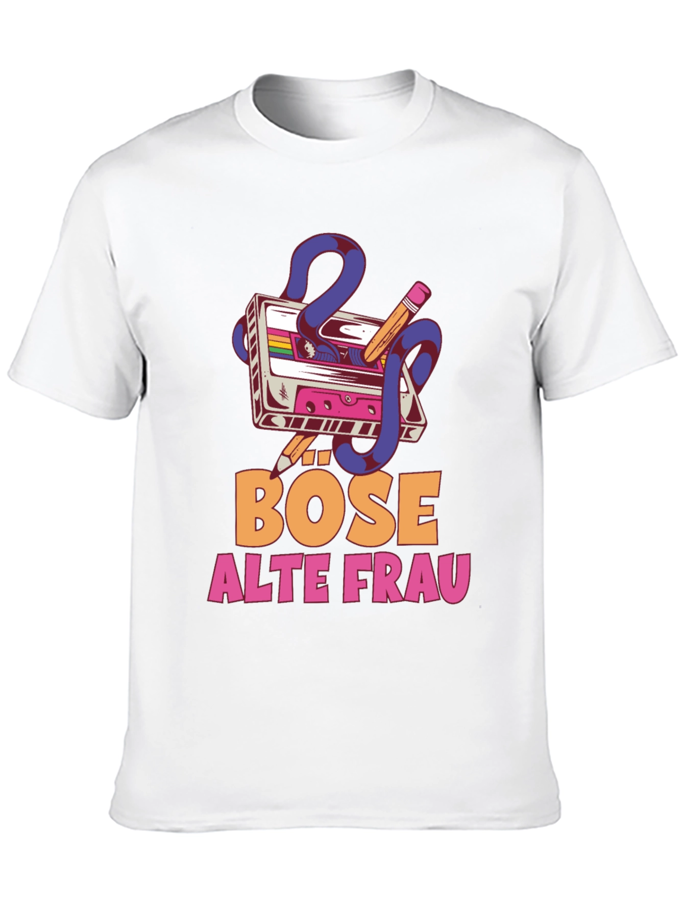 Bose Alte Frau Graphic T-Shirt