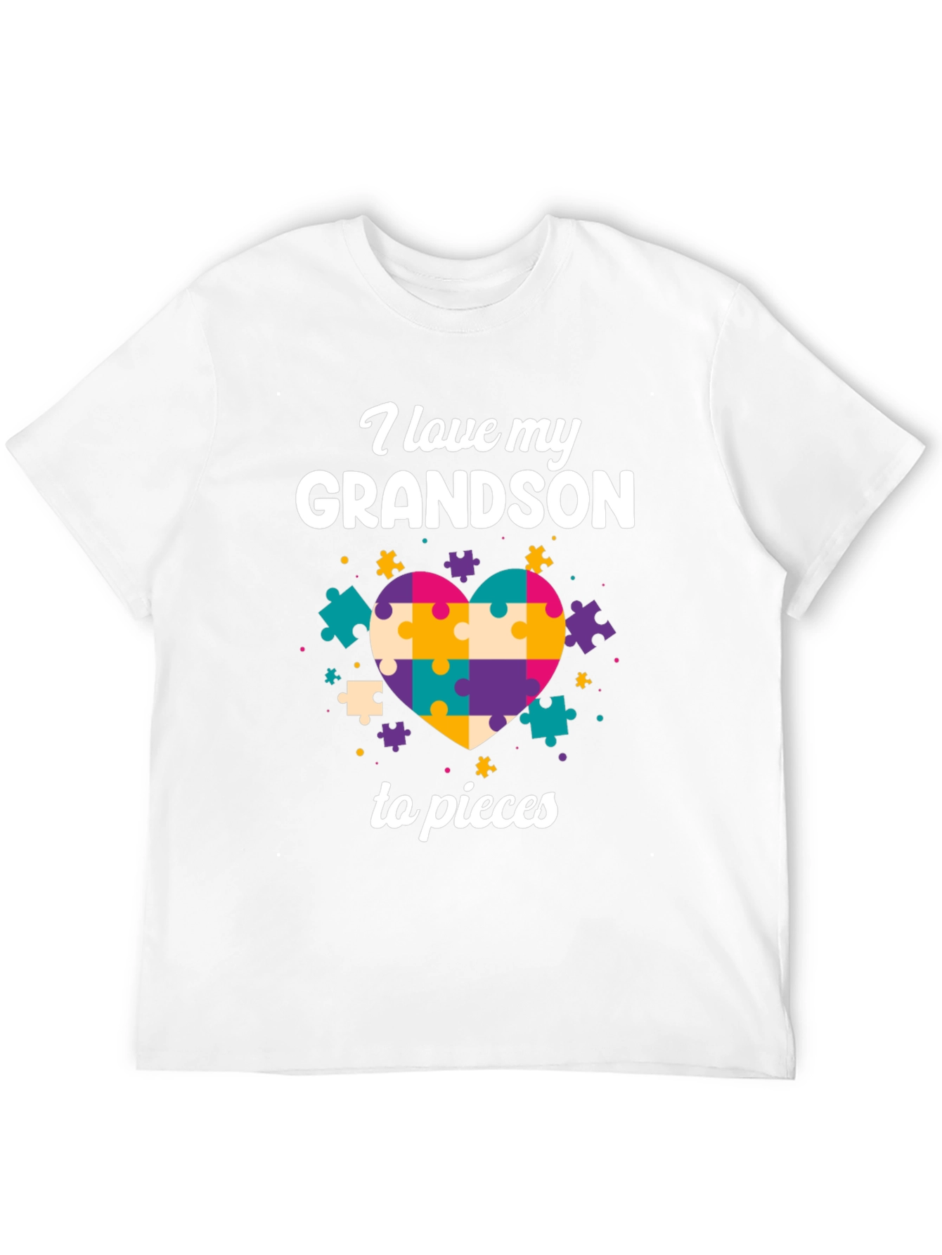 Autism Awareness Grandson T-Shirt